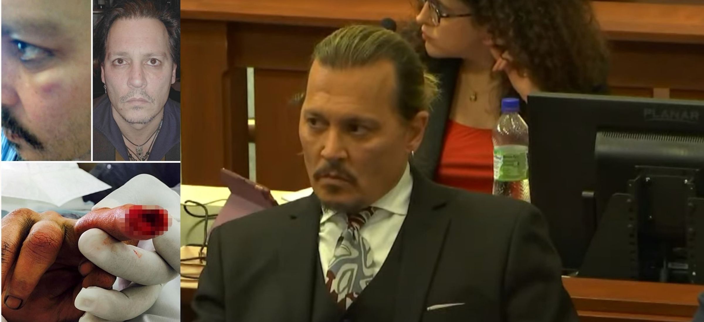 johnny depp amber heard przemoc wobec mężczyzn proces