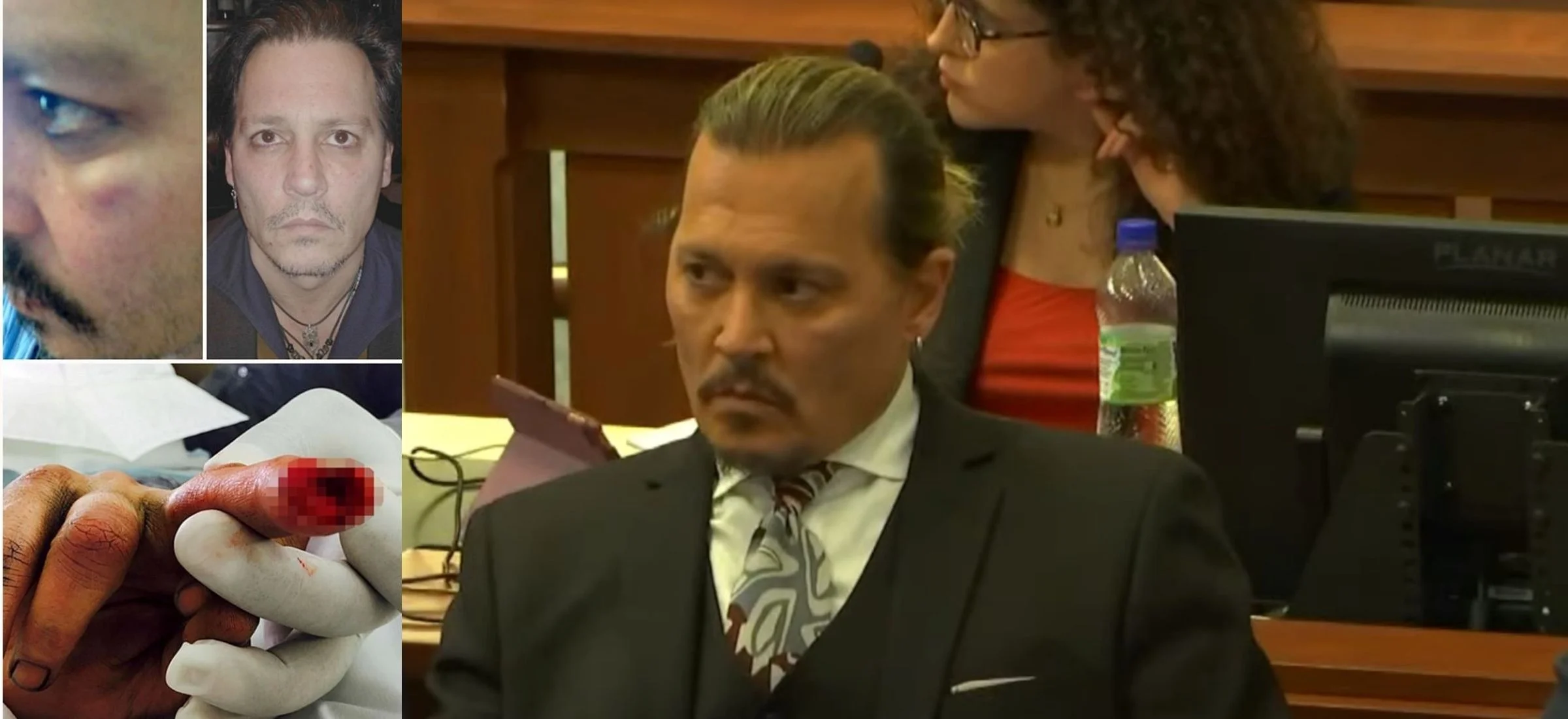 johnny depp amber heard przemoc wobec mężczyzn proces