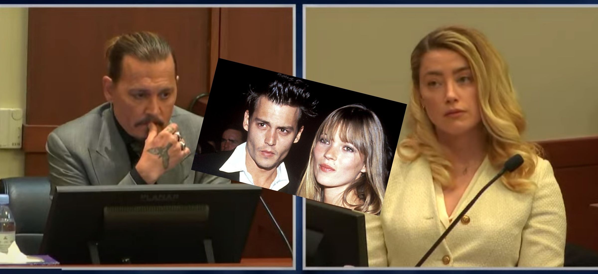 johnny depp amber heard kate moss proces zeznania
