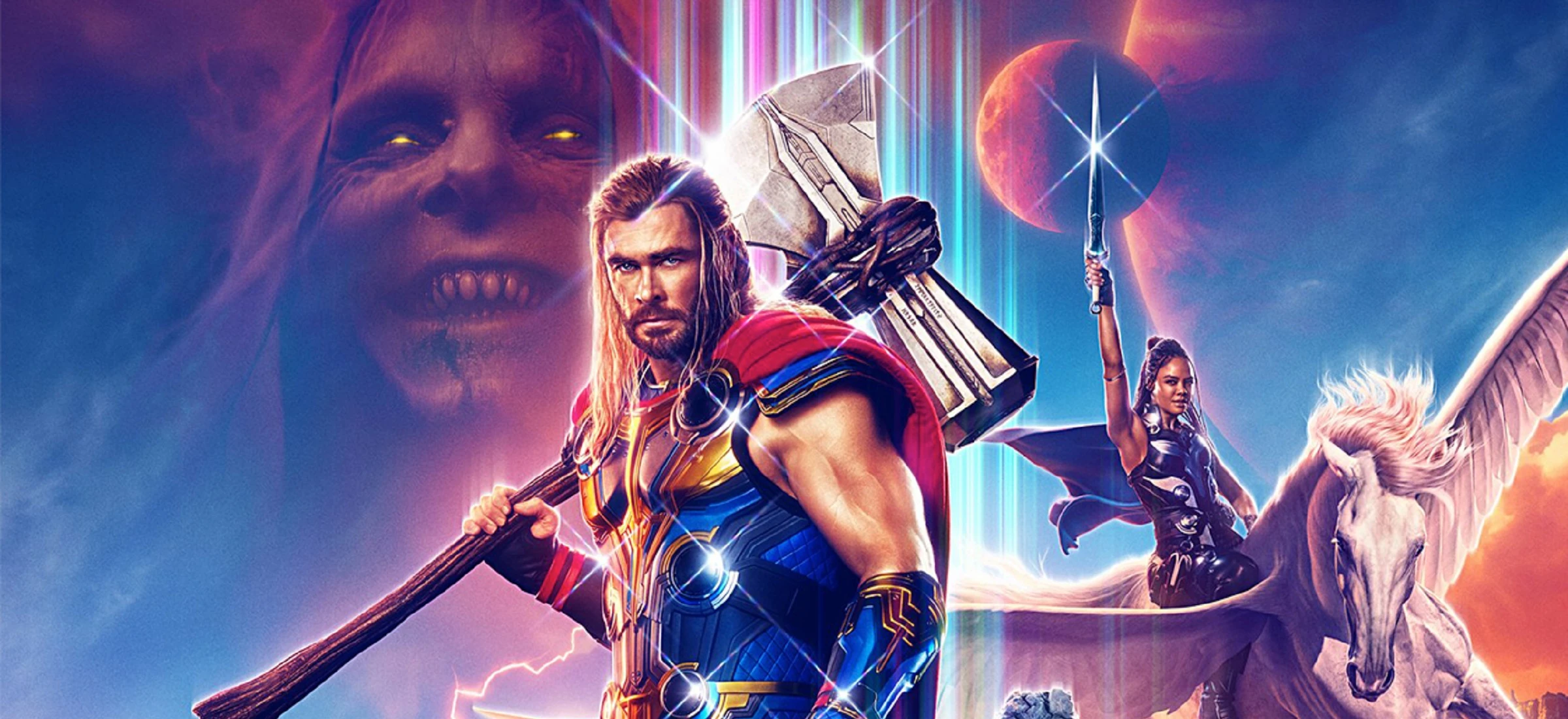 thor miłośc i grom marvel film trailer gorr bogobójca christian bale