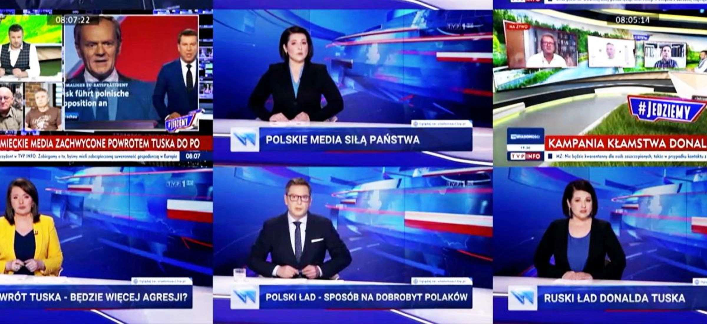 tvn miażdży tvp propaganda wolność prasy media polska