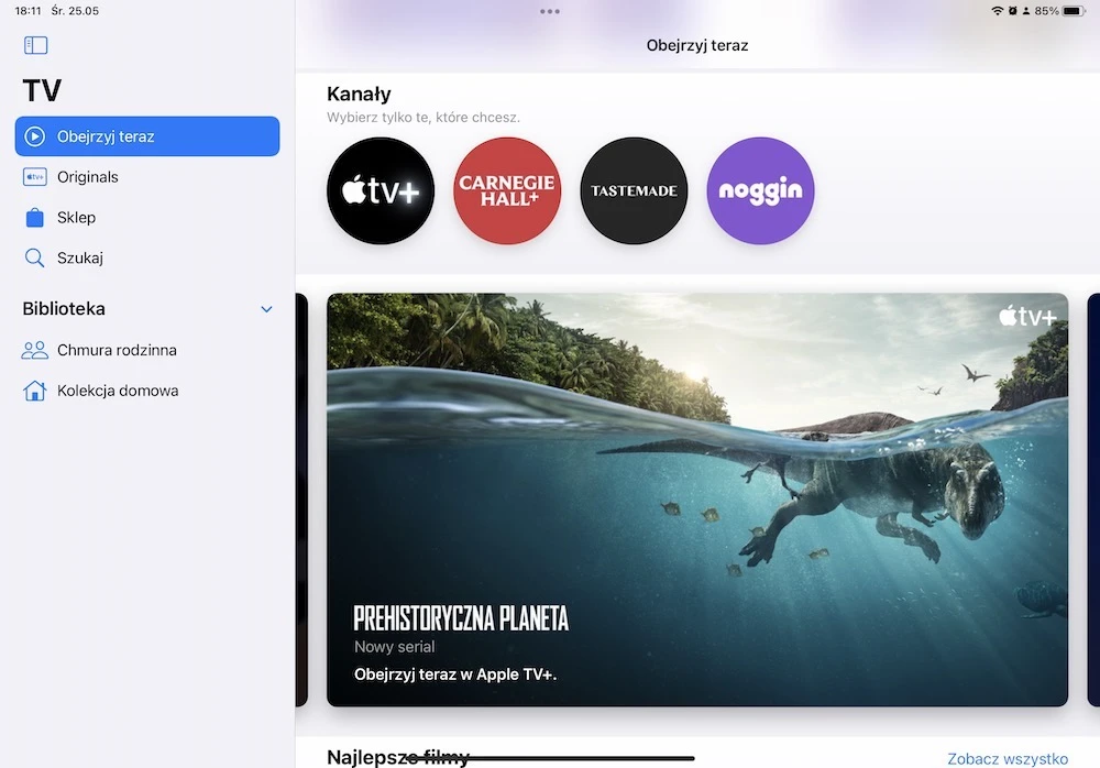 vod 7 apple tv kanaly 