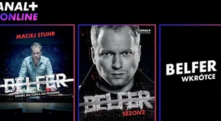 "Belfer" i "Kruk" wracają z 3. sezonami. CANAL+ Polska atakuje serialami na 2022 i 2023 rok