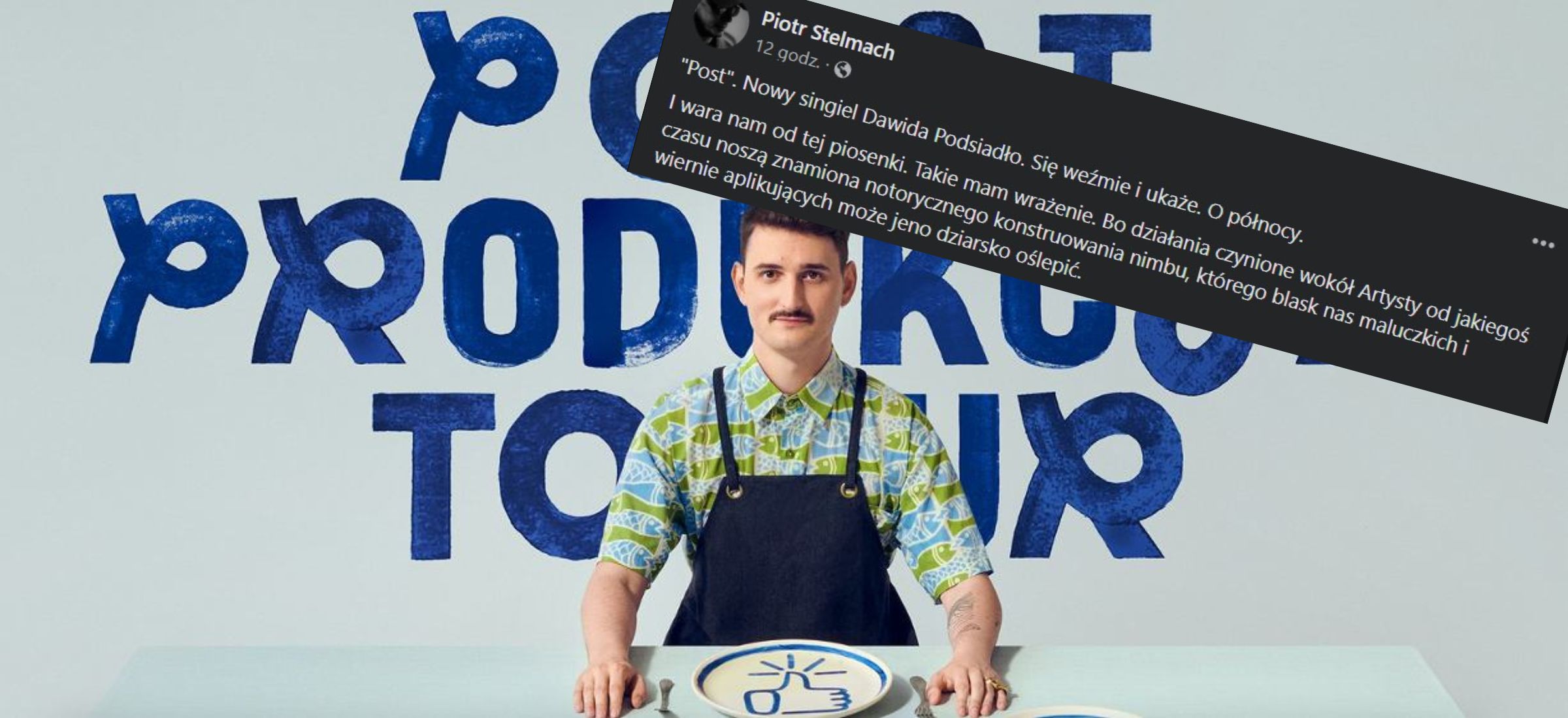 dawid podsiadło post singiel piotr stelmach facebook