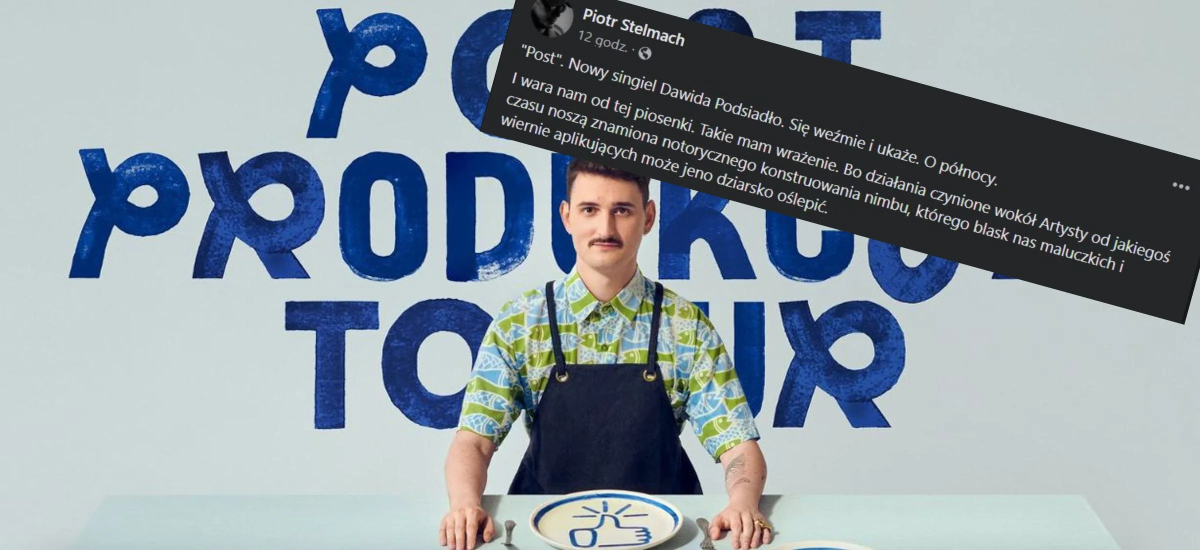 dawid podsiadło post singiel piotr stelmach facebook