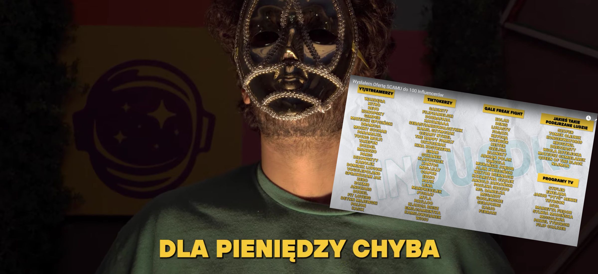 ojwojtek wojtek przeździecki scam prank influencerzy