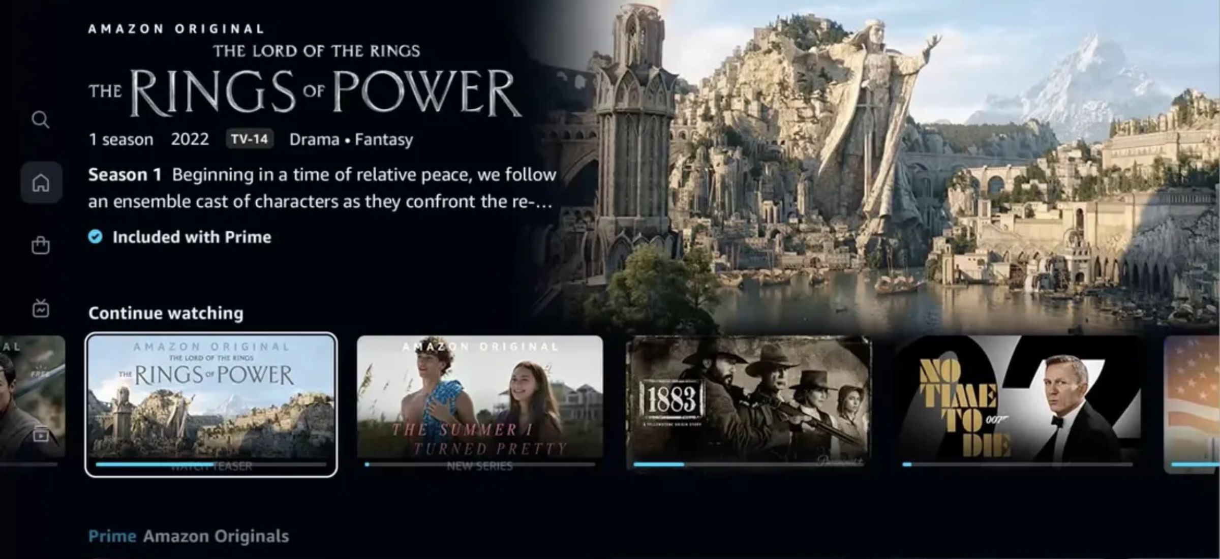 amazon prime video aktualizacja aplikacja nowości netflix