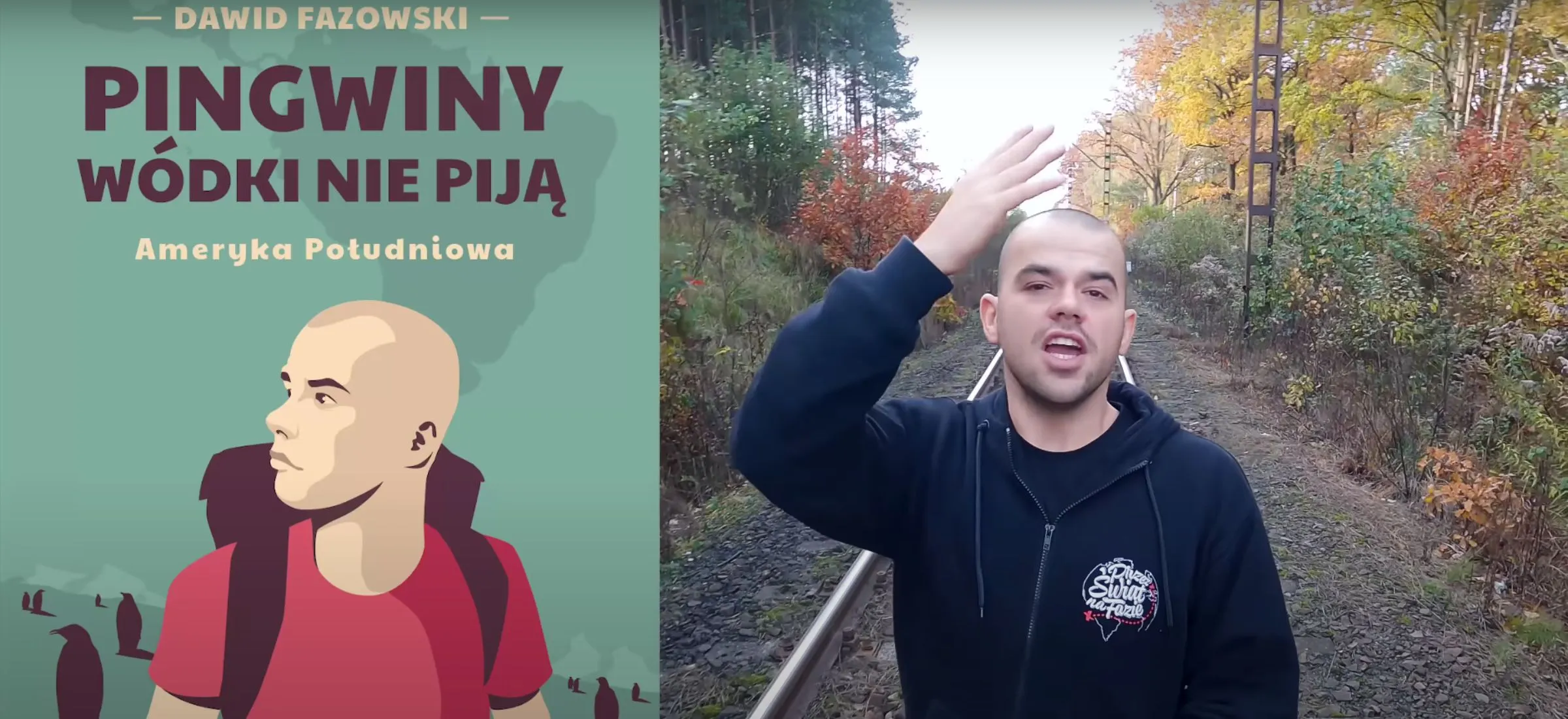dawid fazowski książka przez świat na fazie pingwiny wódki nie piją