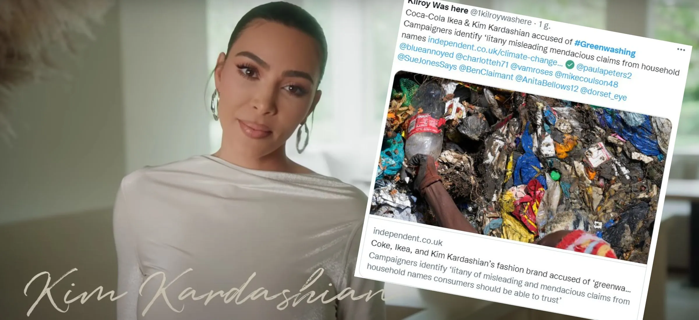 ikea kim kardashian coca cola greenwashing afera plastik