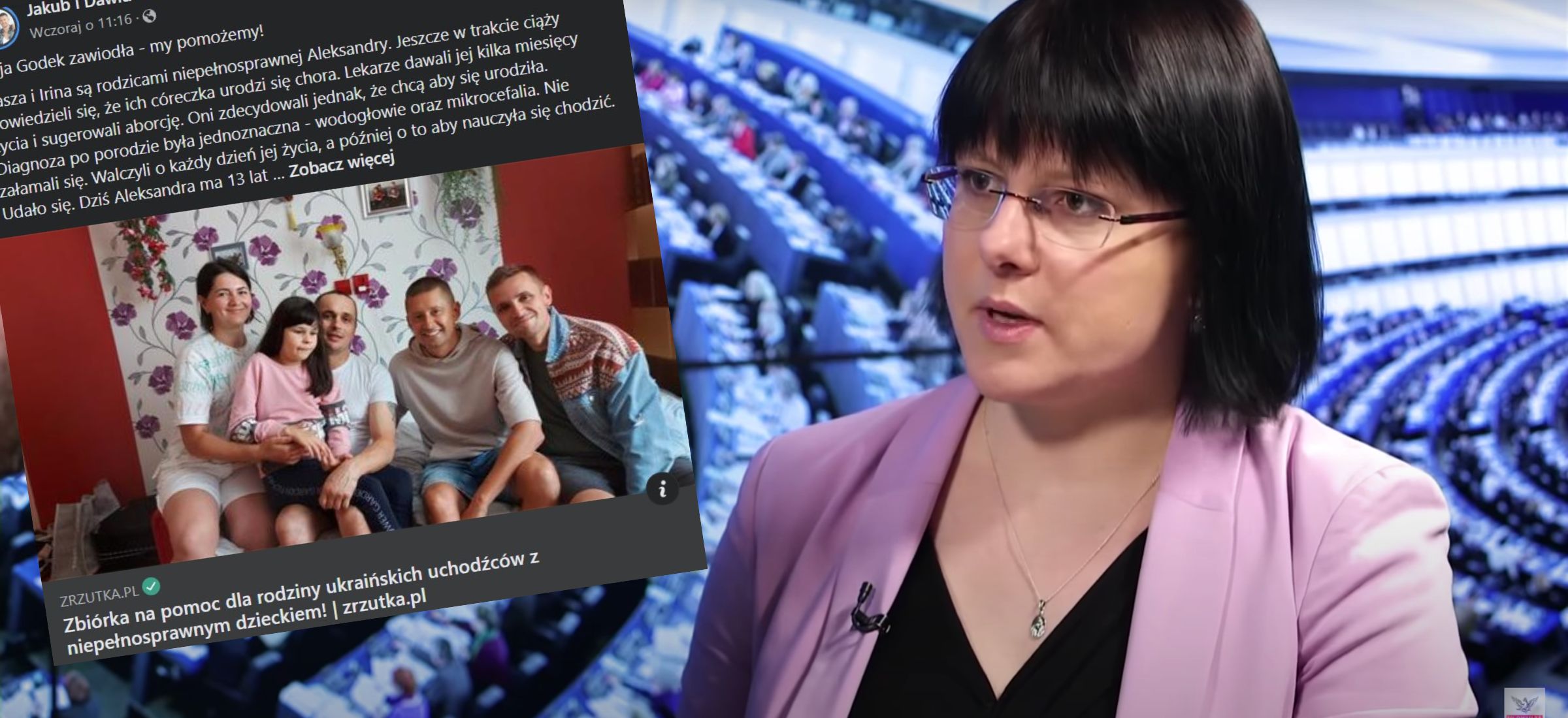 kaja godek aborcja ukraina wojna dziecko zrzutka