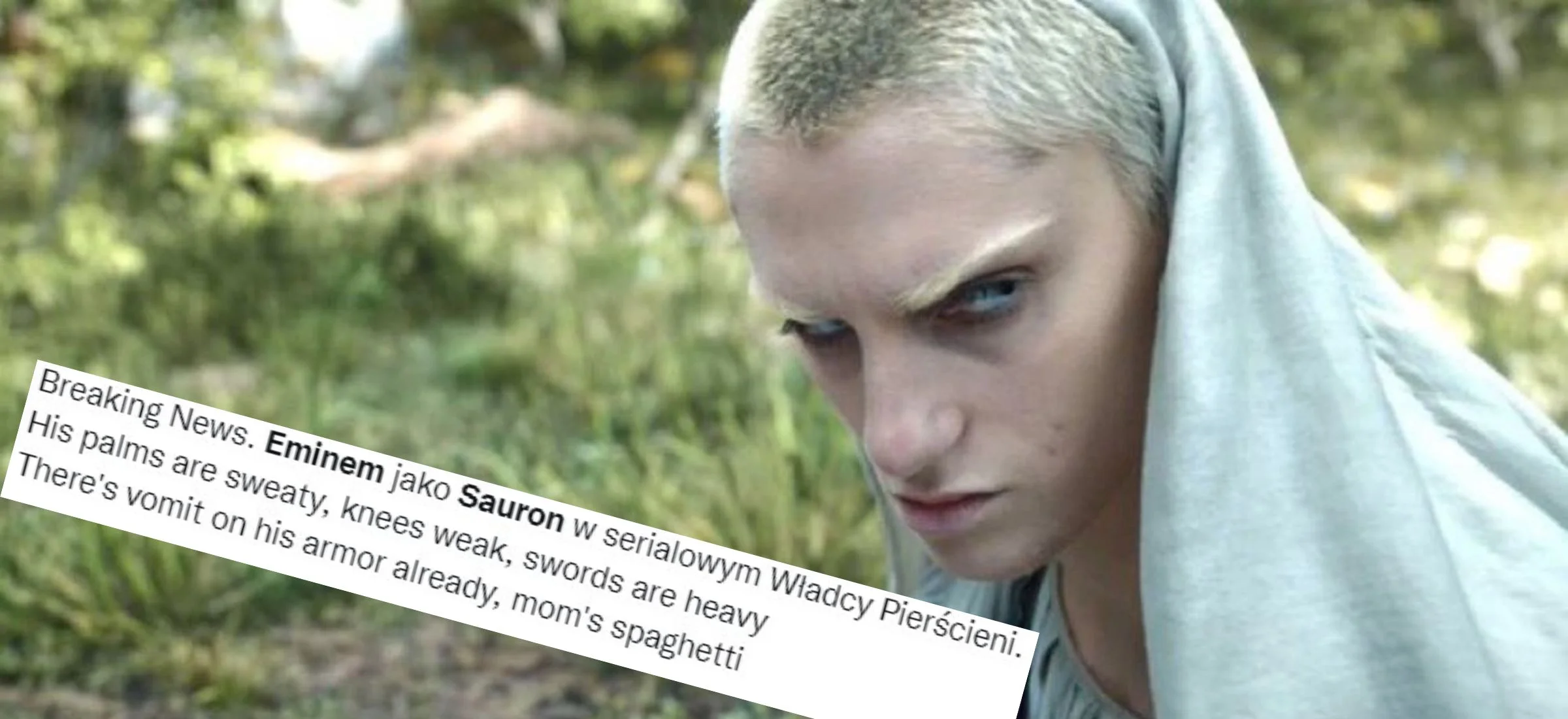 władca pierścieni serial pierścienie władzy zwiastun sdcc fani komentarze
