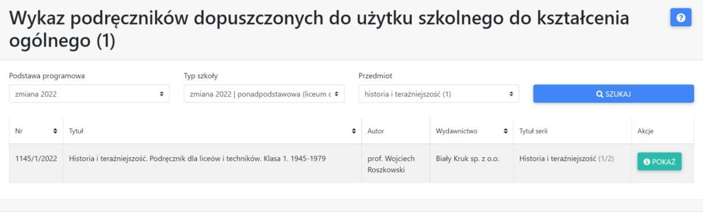 hit podręcznik czy obowiązkowy historia i teraźniejszość szkoła nauczyciele roszkowski class="wp-image-2009971"