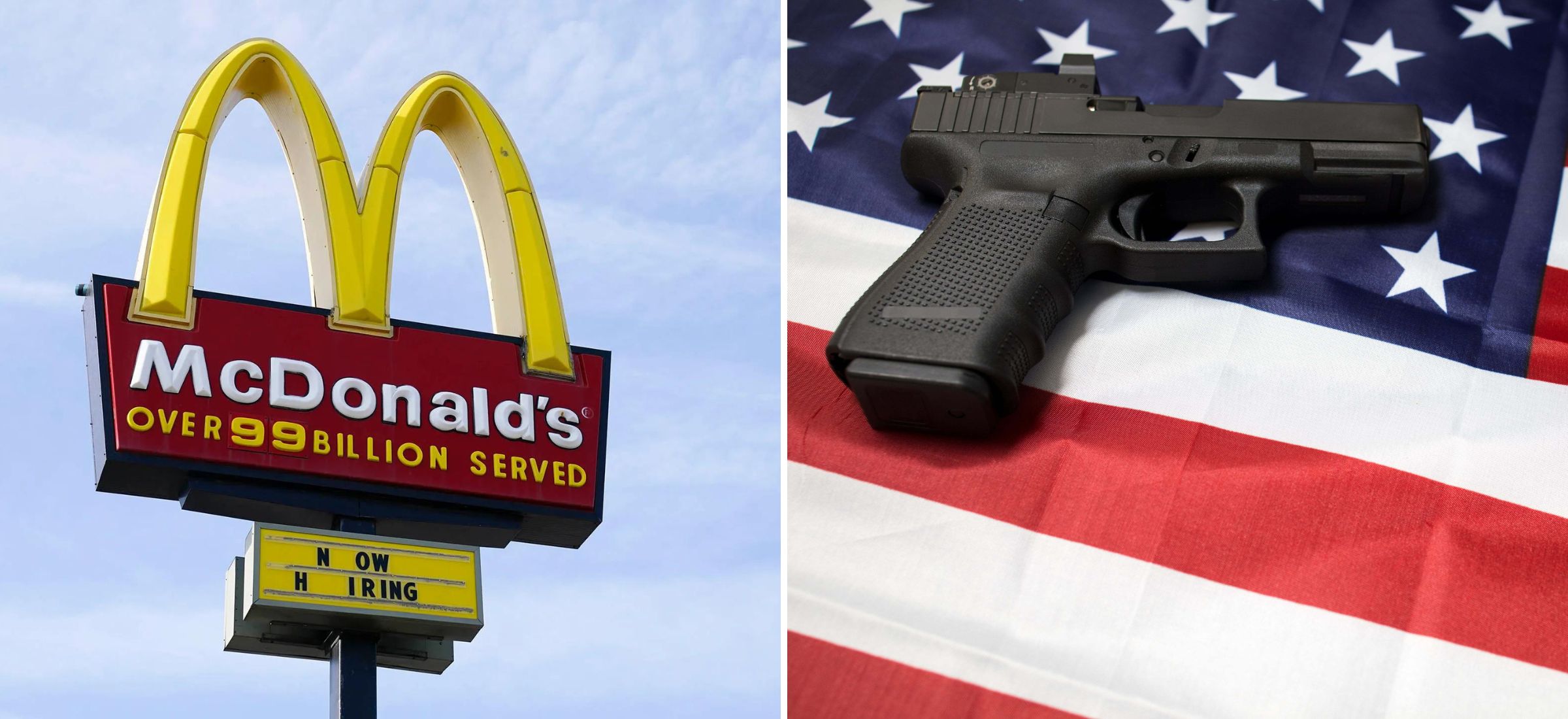 mcdonald strzelanina usa zimne frytki