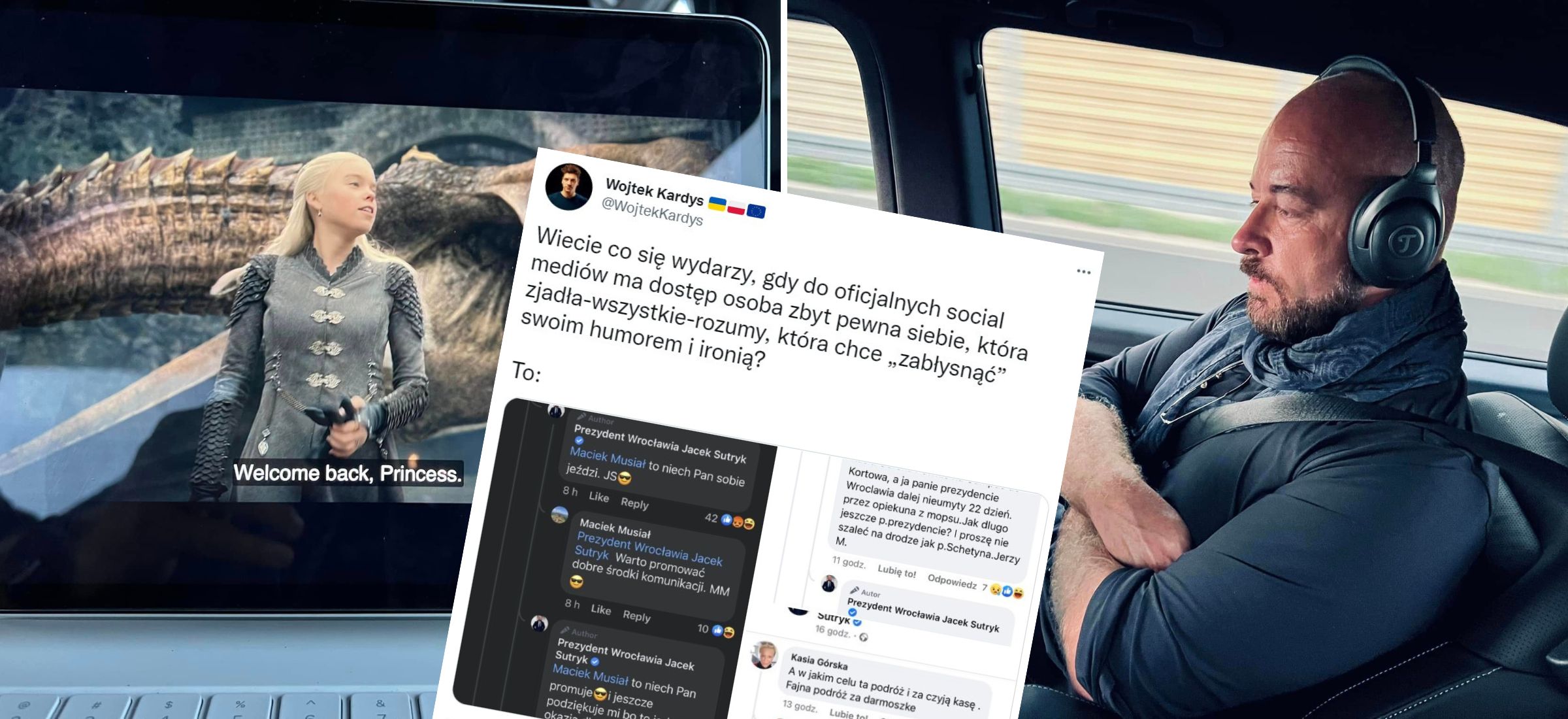 prezydent wrocławia pociągi jacek suryk ród smoka