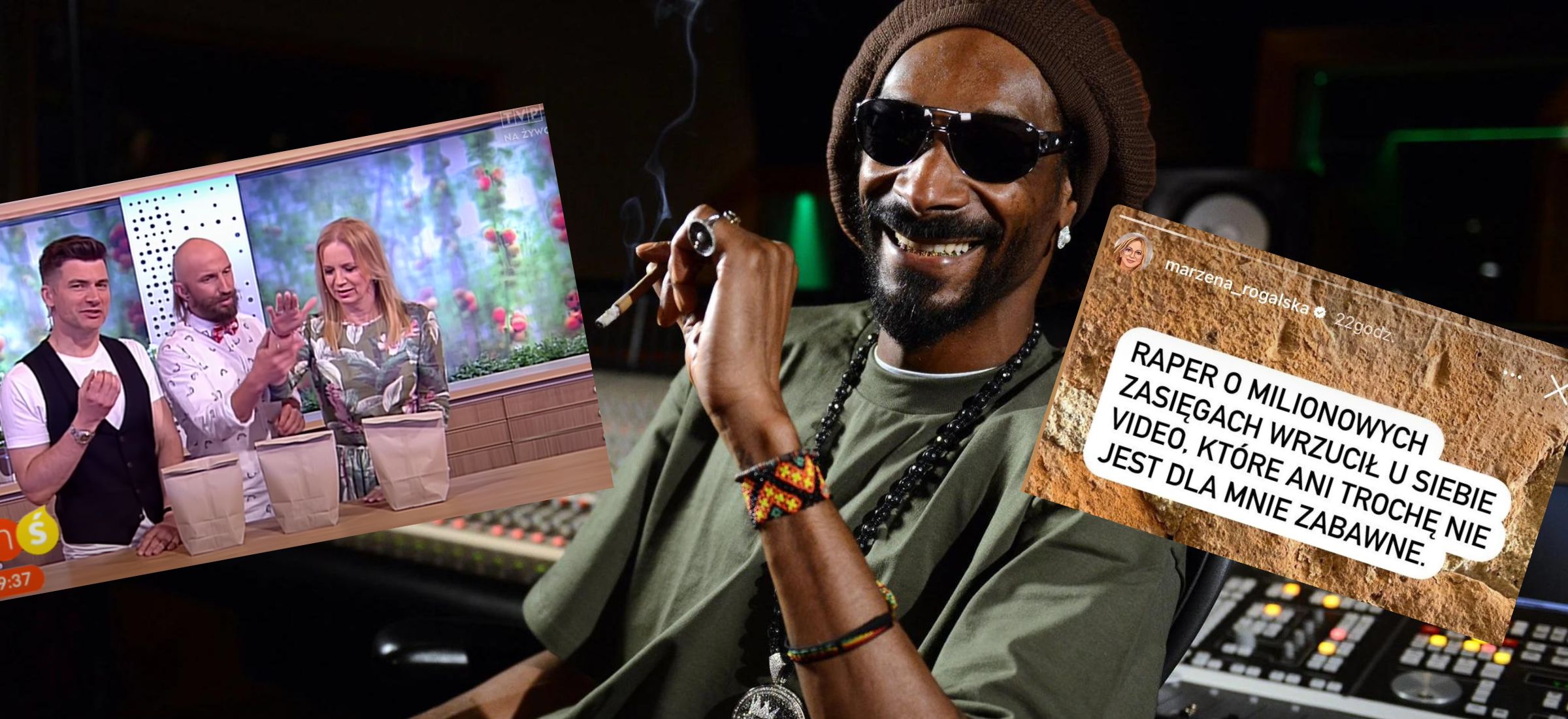 snoop dogg instagram pytanie na śniadanie pan ząbek marzena rogalska