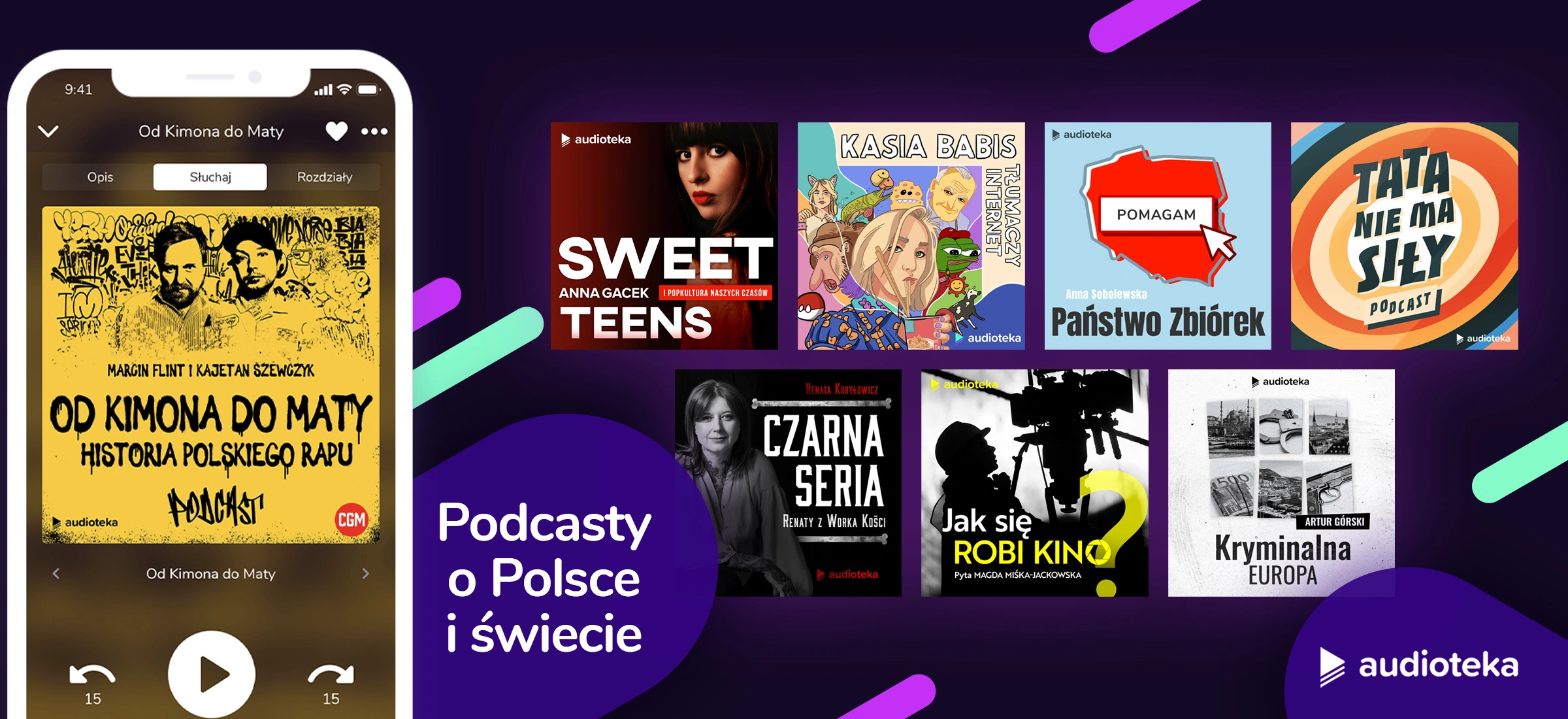audioteka najlepsze podcasty reportaże ranking polska