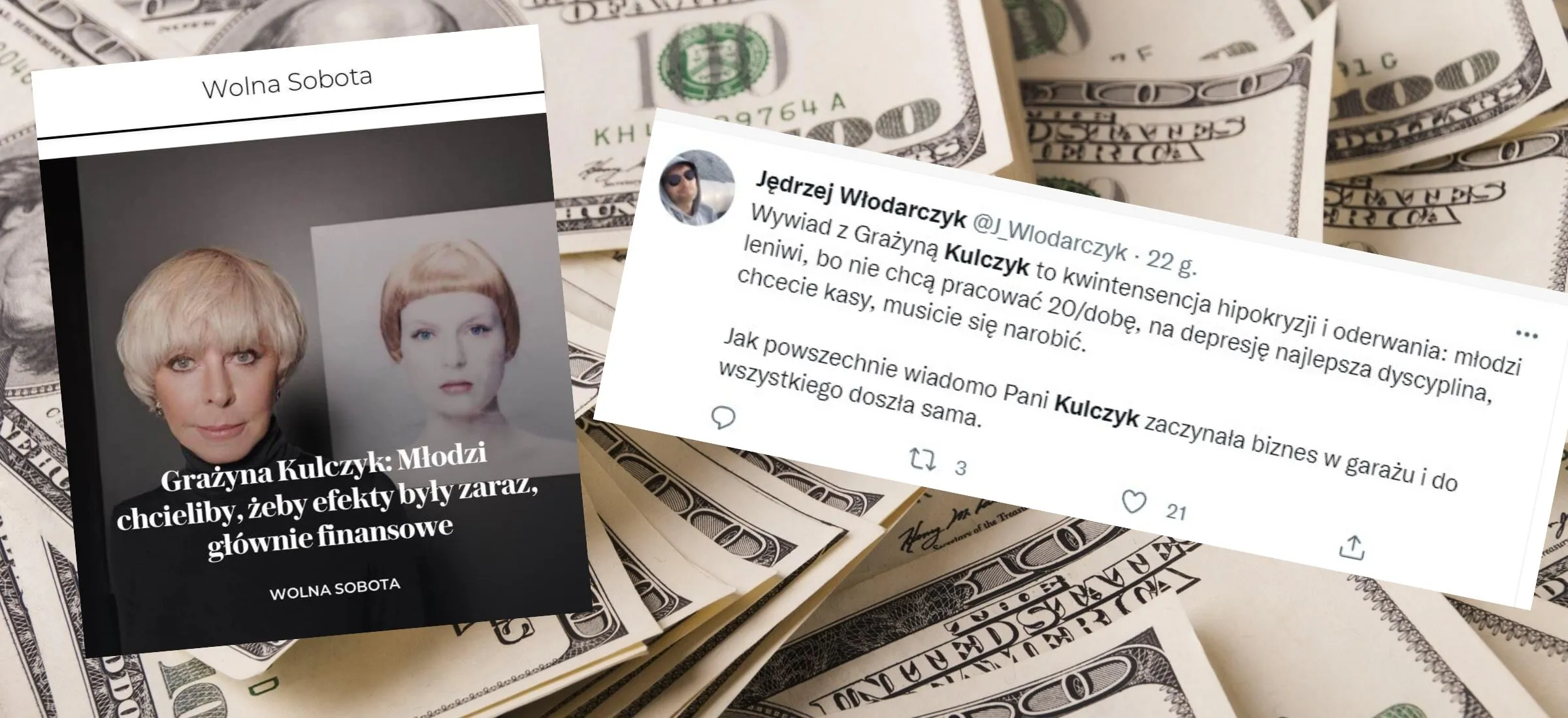 grażyna kulczyk wywiad praca depresja młodzi