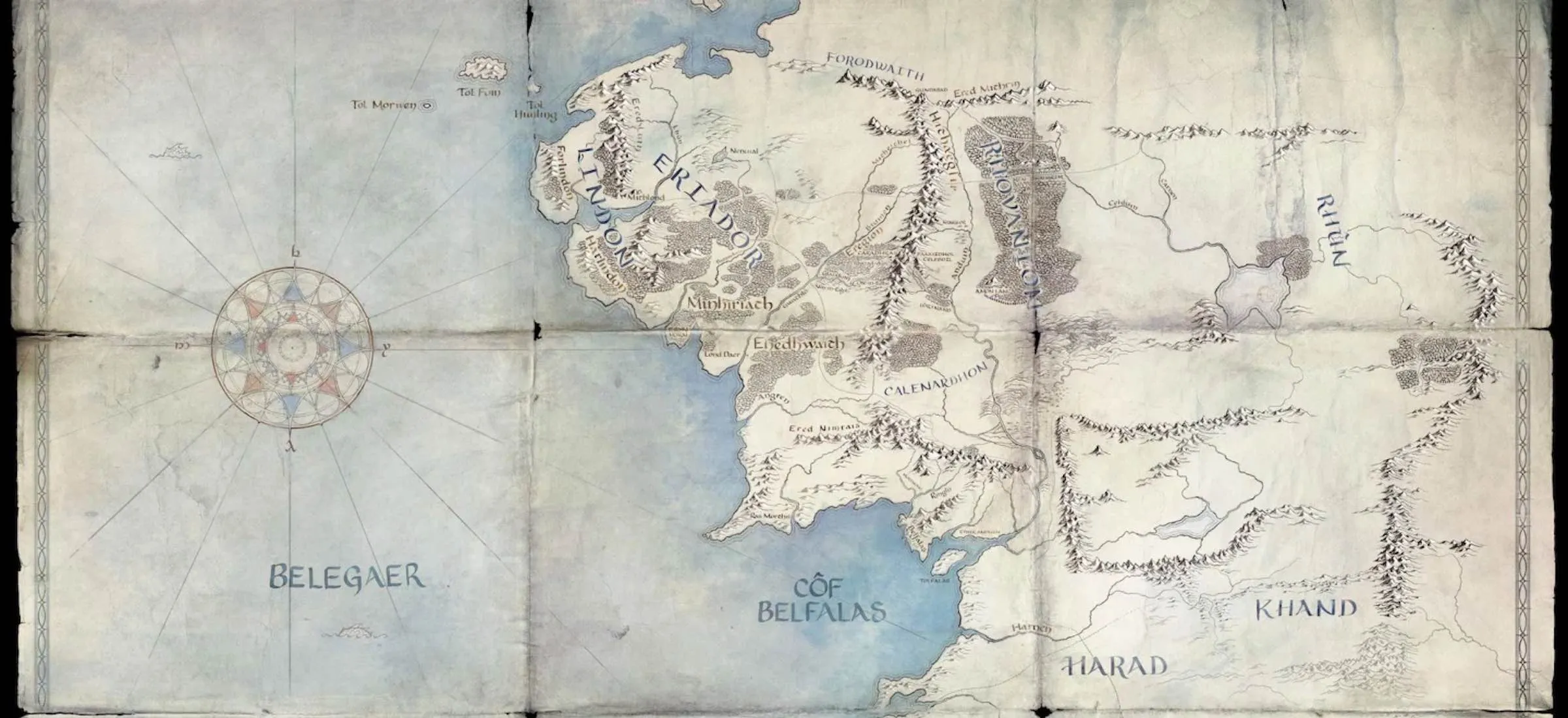 pierscienie wladzy srodziemie mapa wladca pierscieni serial
