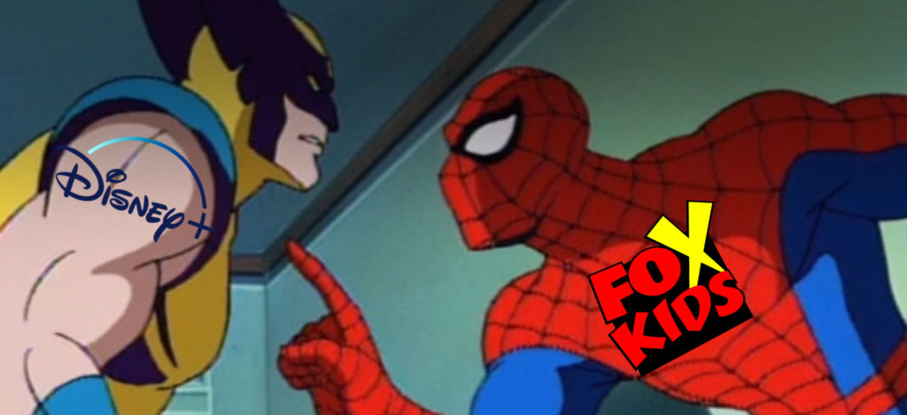 spider man x men disney plus animacje 