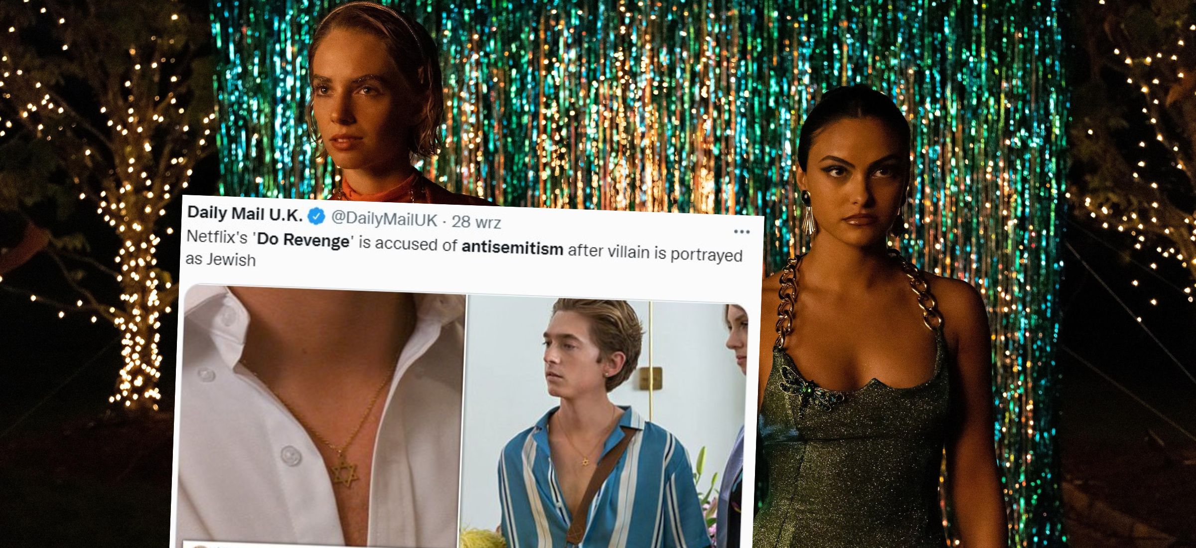 zróbmy zemstę antysemityzm oskarżenia film netflix kontrowersje do revenge