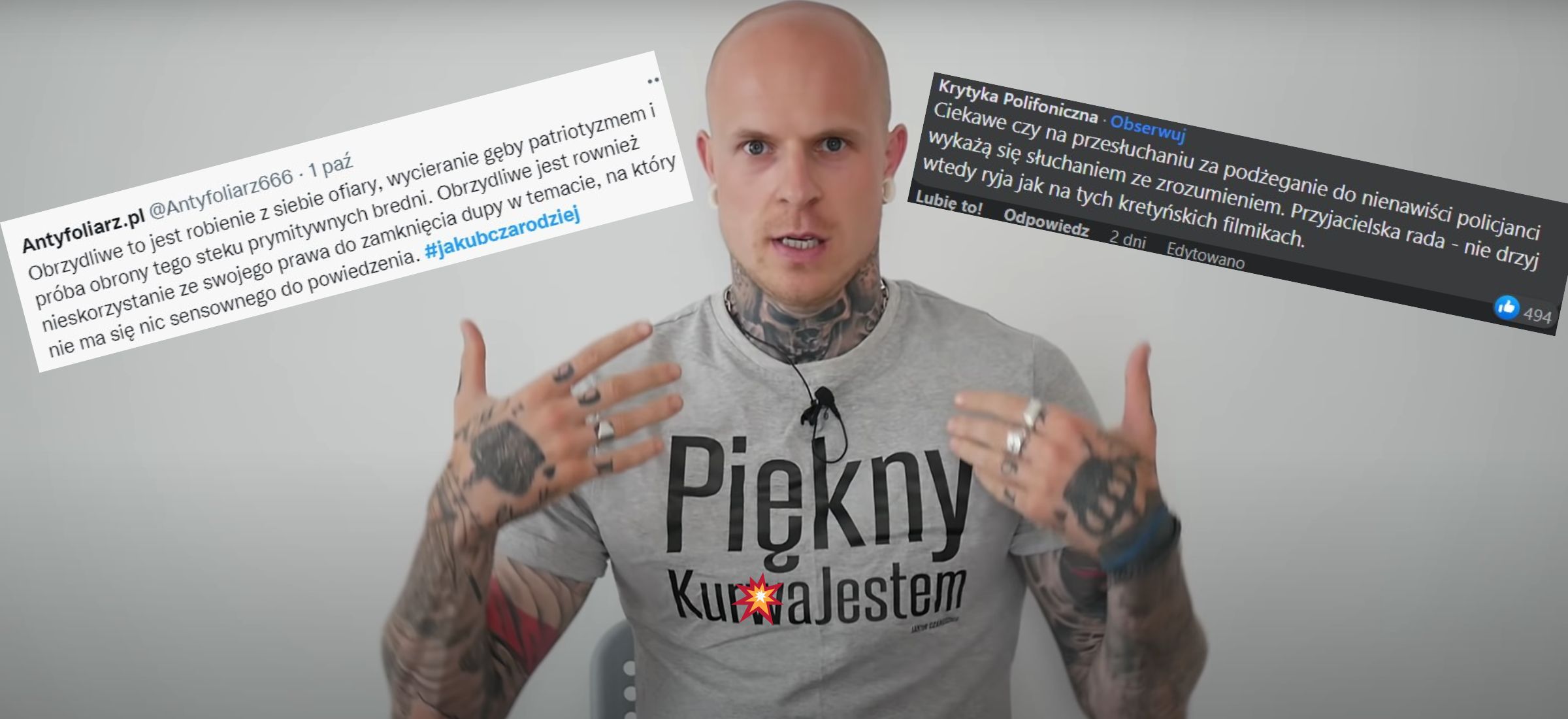 jakub czarodziej ukraina prokuratura krytyka hejt ban stanowski