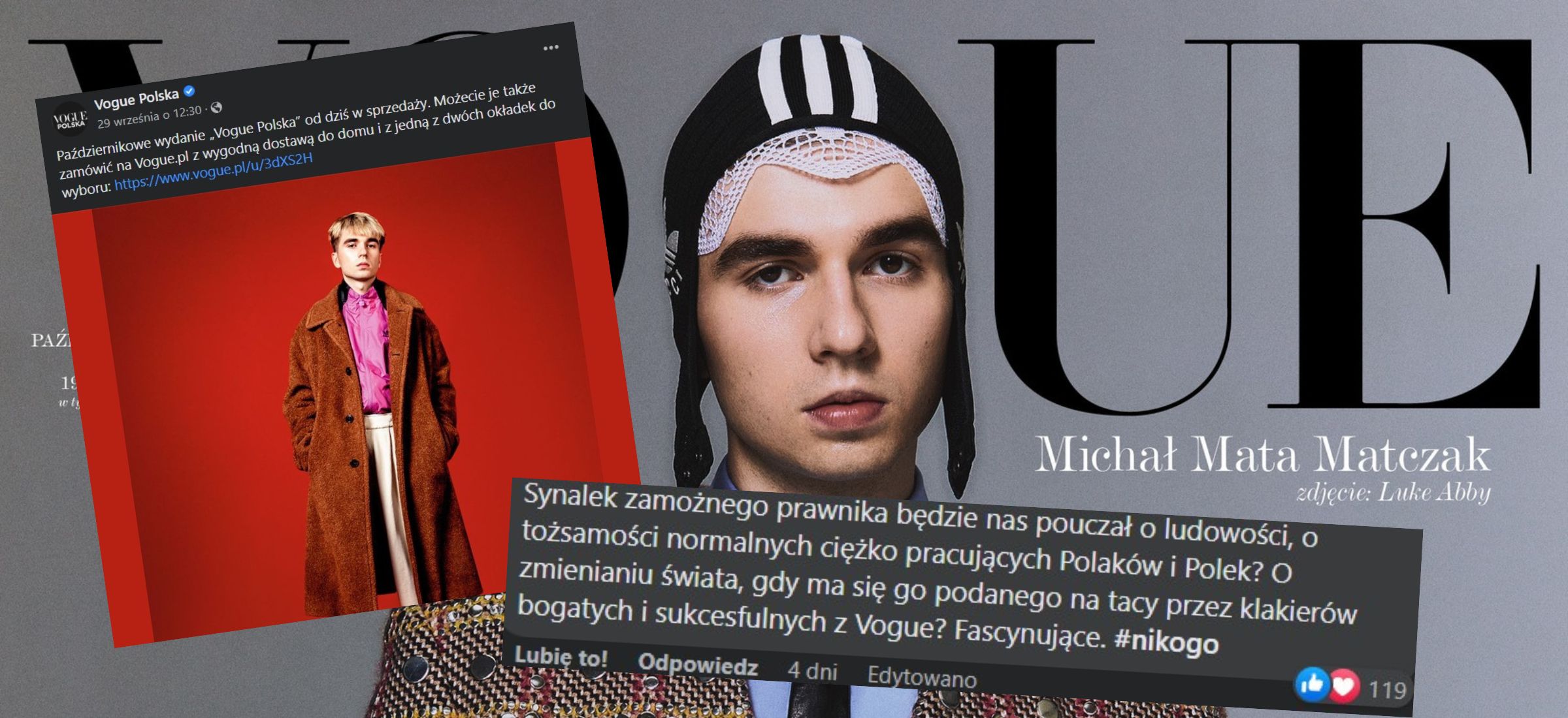 mata vogue polska gazeta jestem bogiem tour schodki rap
