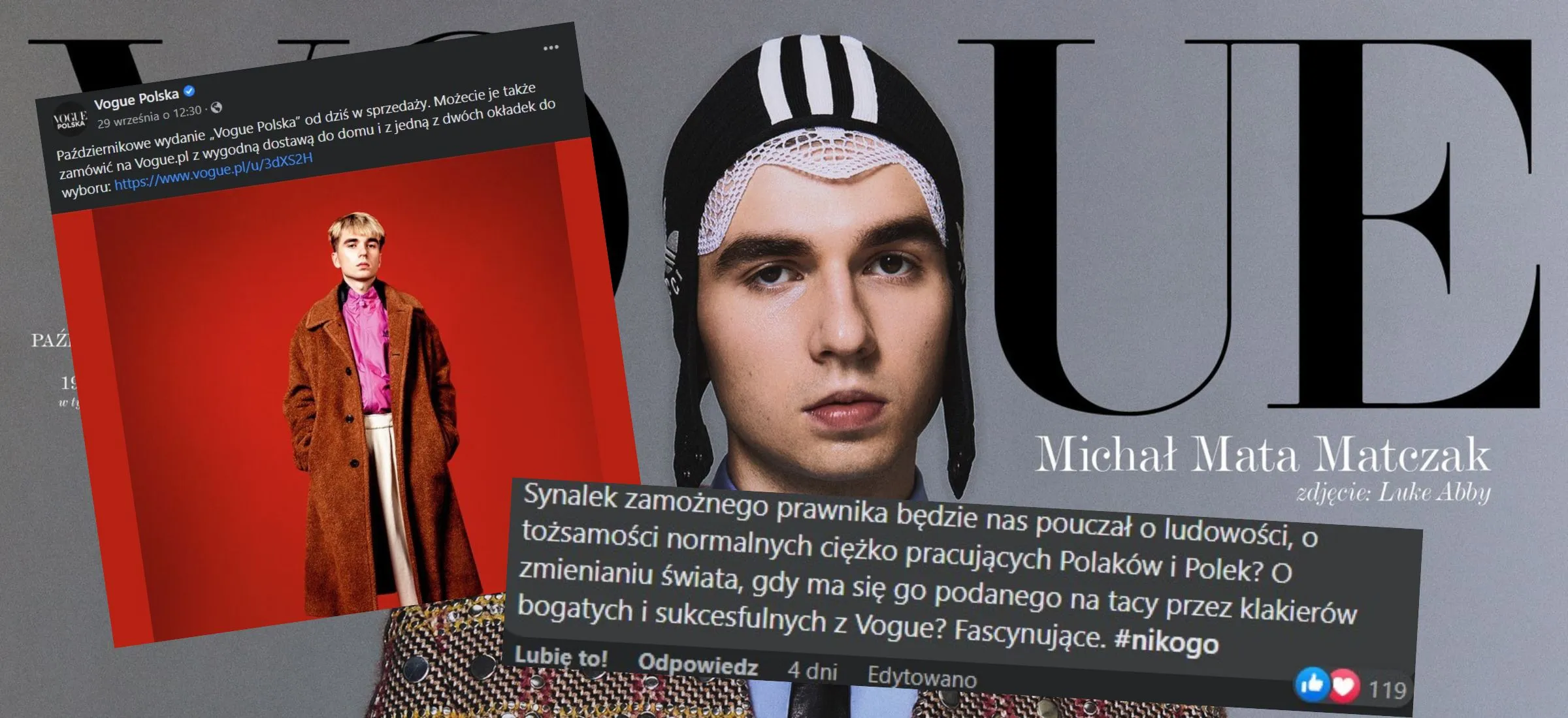 mata vogue polska gazeta jestem bogiem tour schodki rap