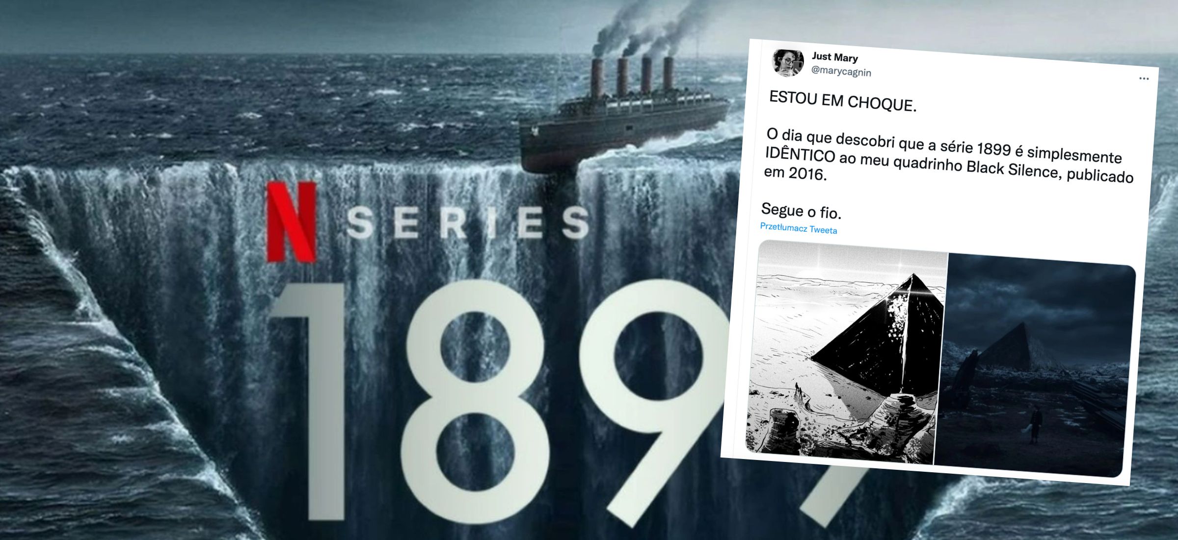 1899 serial plagiat netflix komiks mary cagnin dark