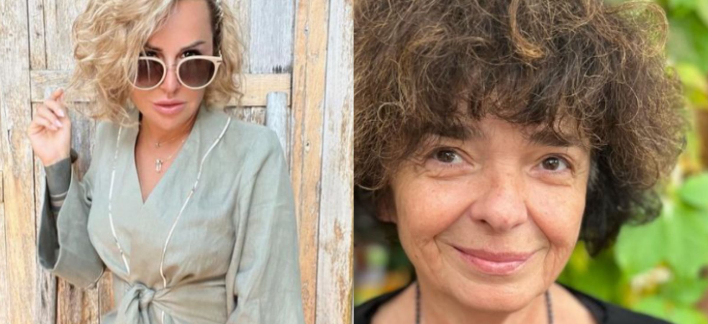 Blanka Lipińska i Katarzyna Grochola