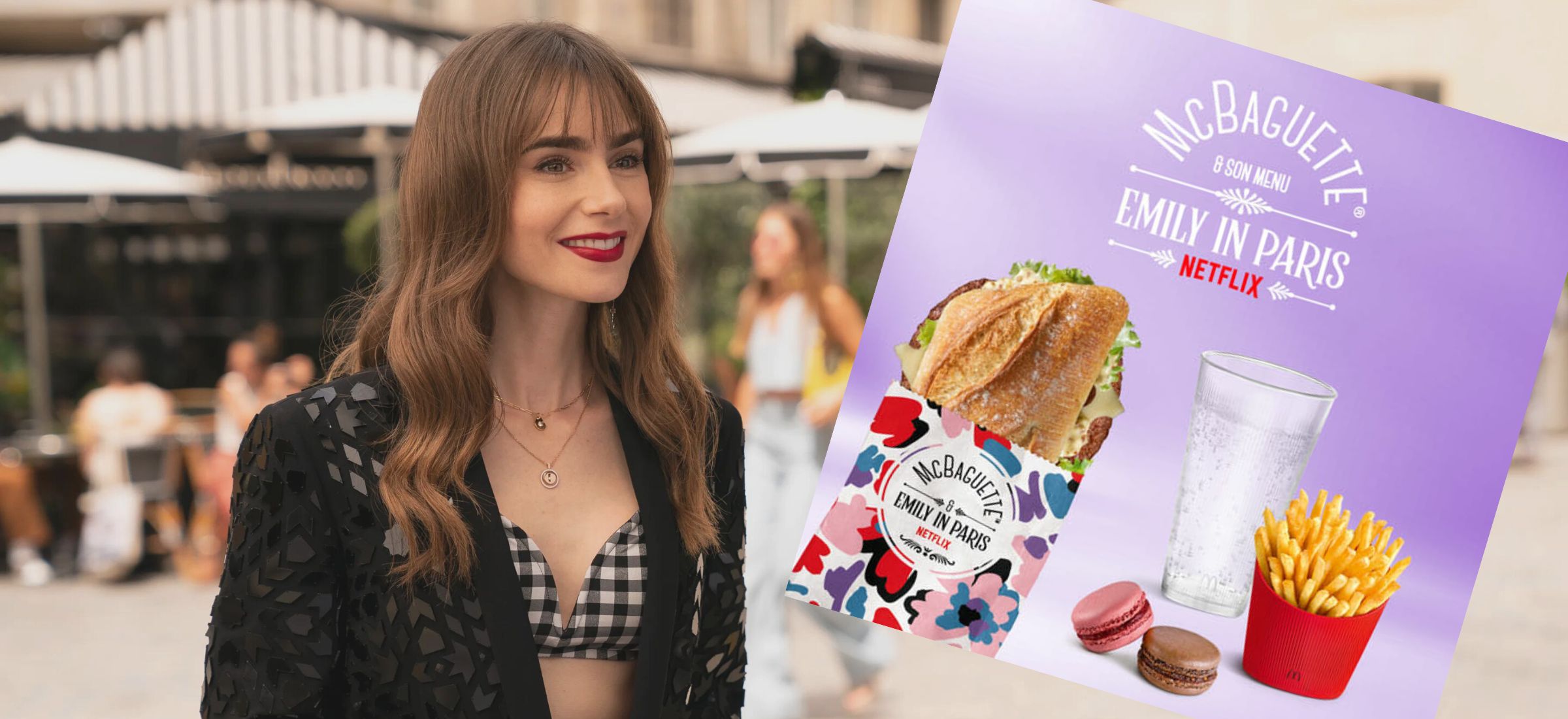 emily w paryżu sezon 3 mcdonald oferta kanapka netflix