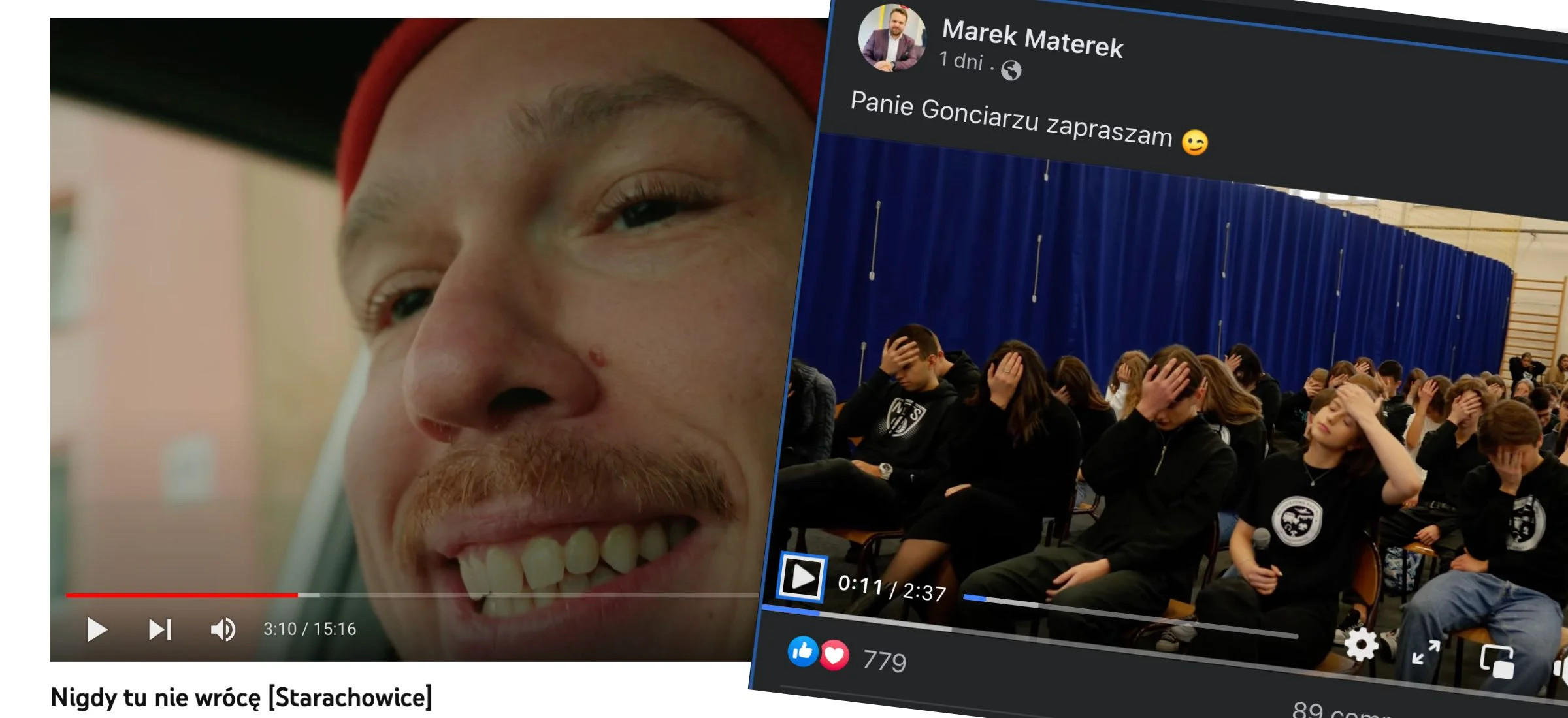 krzysztof gonciarz starachowice youtube odpowiedź prezydent młodzież