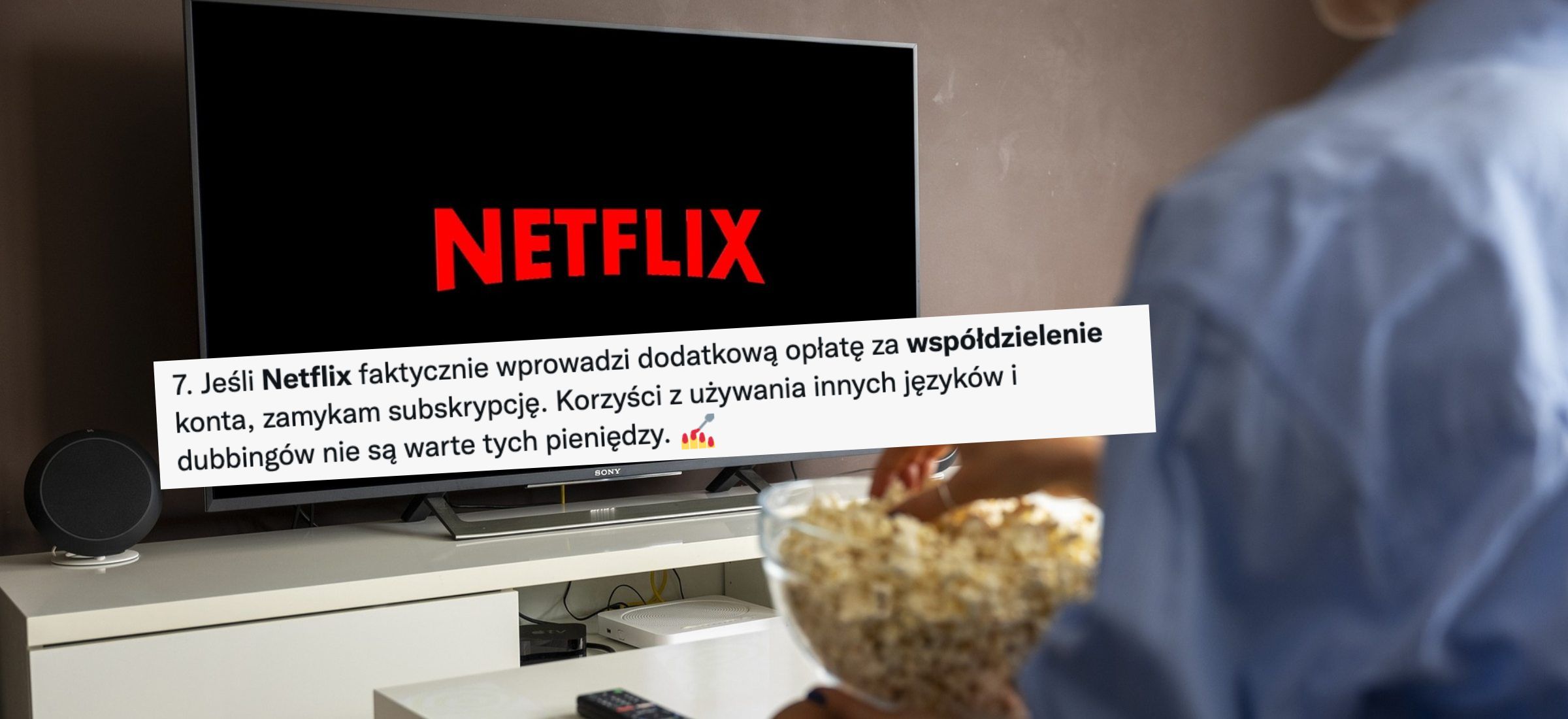 netflix 2023 współdzielenie konta opłaty subskrypcja