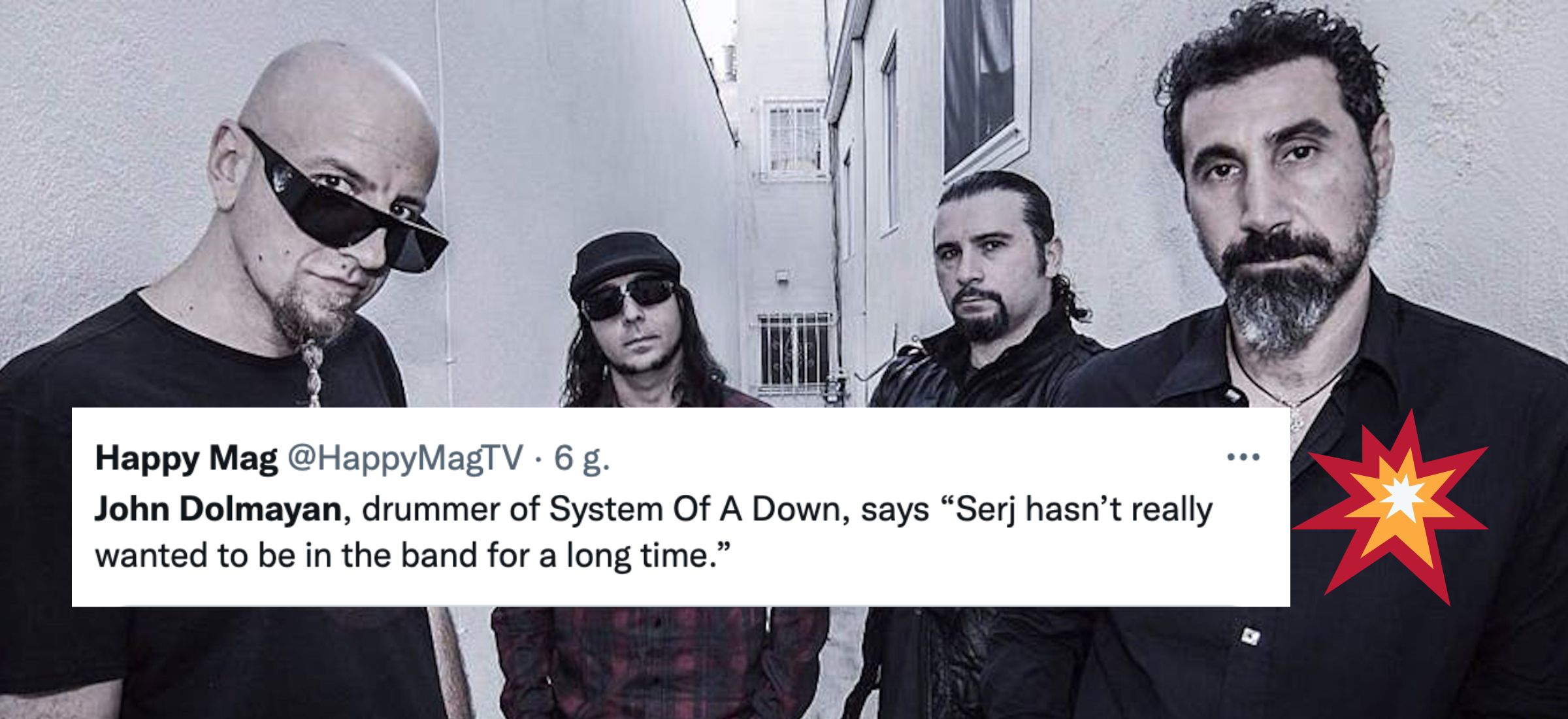 system of a down koncerty perkusista serj tankian