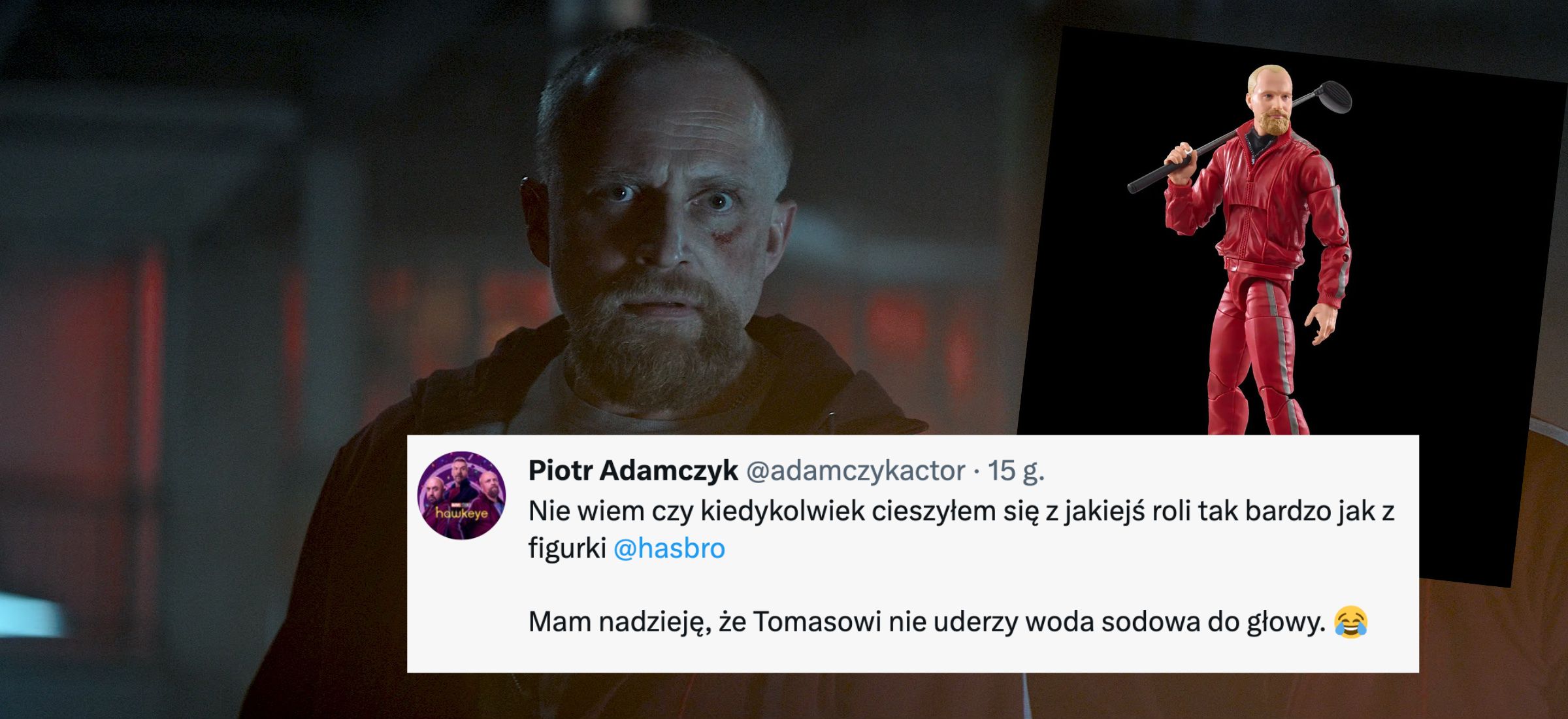 piotr adamczyk hawkeye marvel hasbro figurka