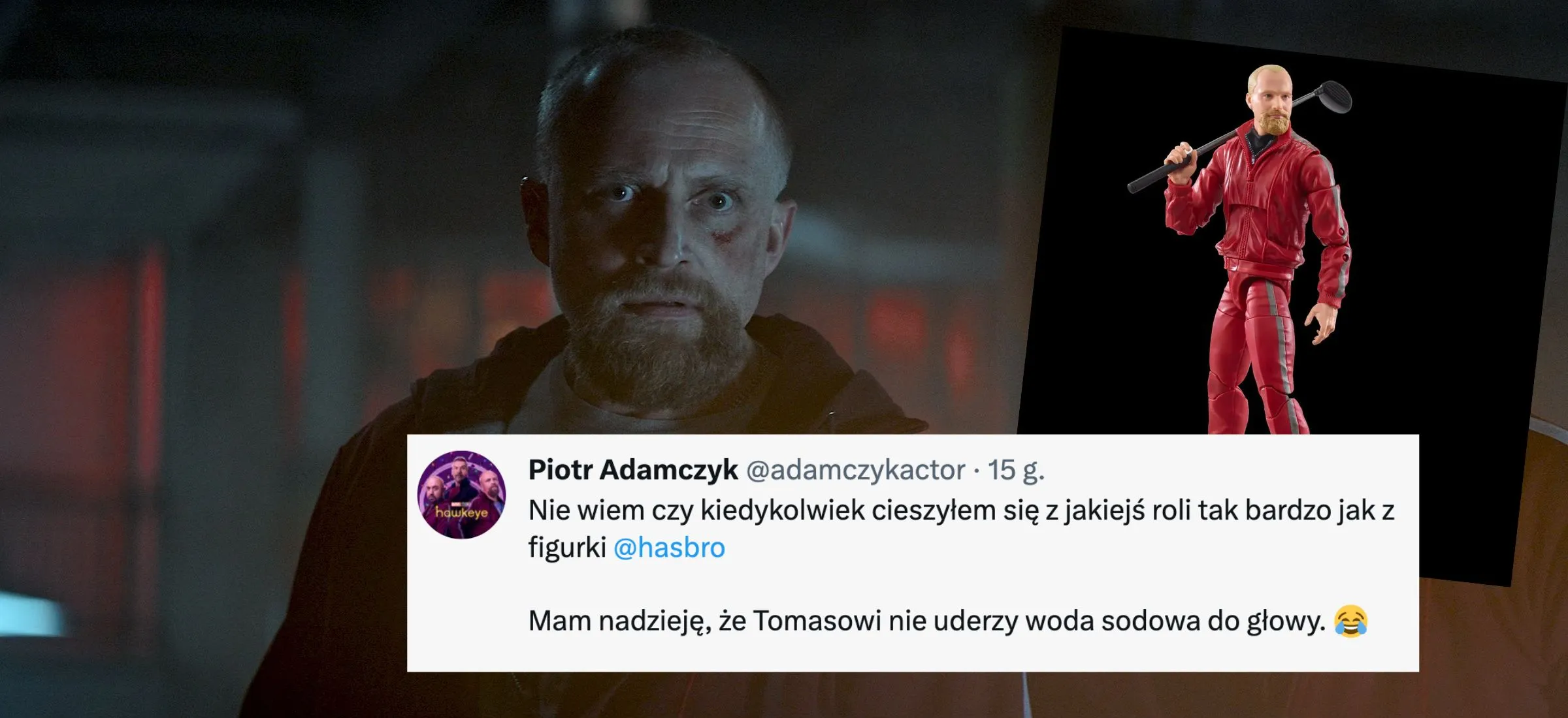 piotr adamczyk hawkeye marvel hasbro figurka