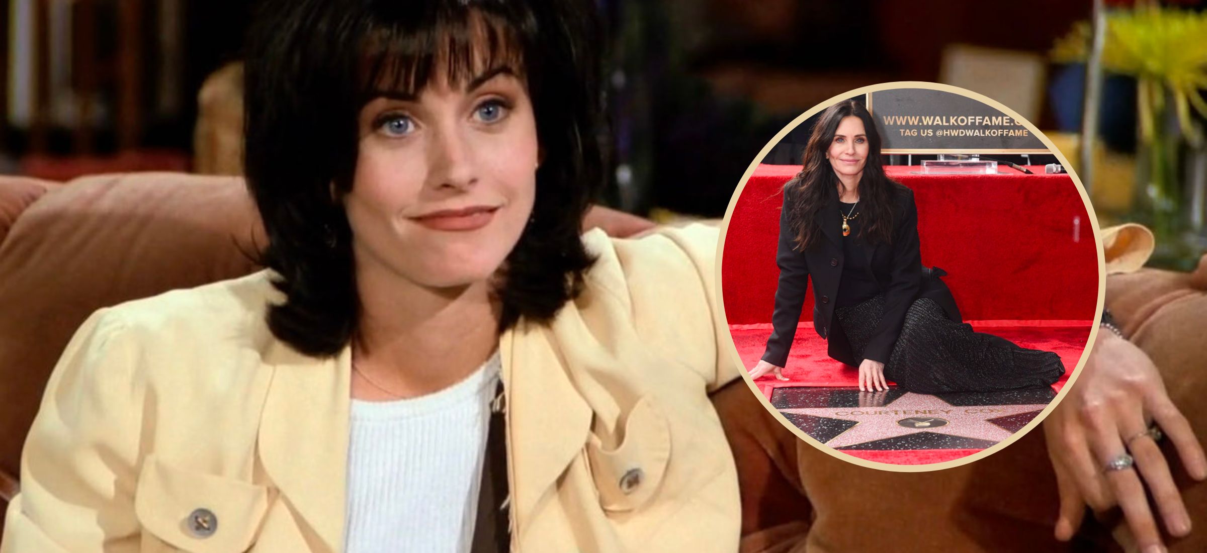 "Przyjaciele" znowu się zebrali. Courteney Cox dołączyła do hollywoodzkiej Alei Gwiazd