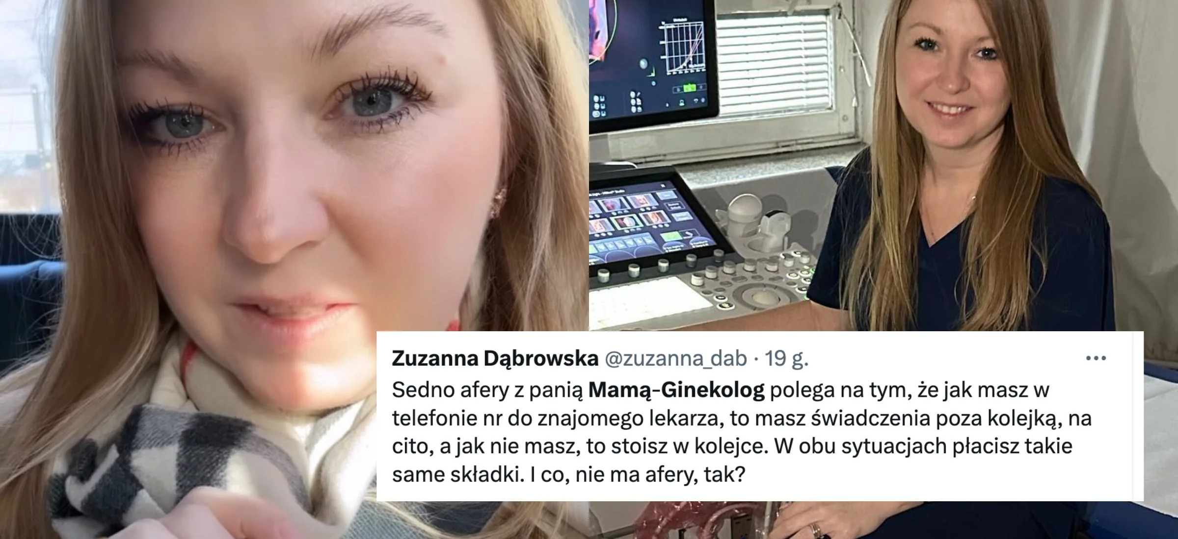 mama ginekolog afera nfz instagram jan śpiewak maja staśko
