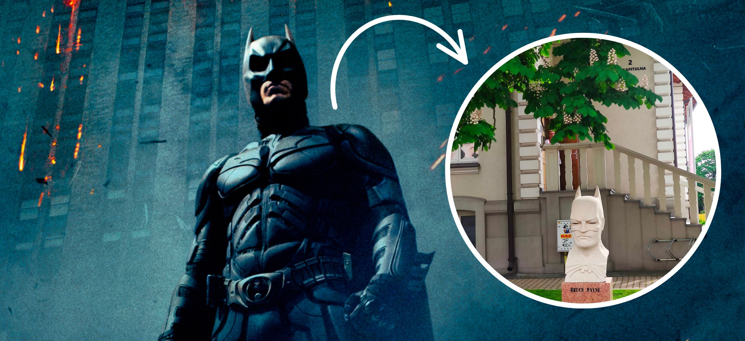 Gotham City jest w świętokrzyskim. W Kielcach stanęła rzeźba przedstawiająca Batmana