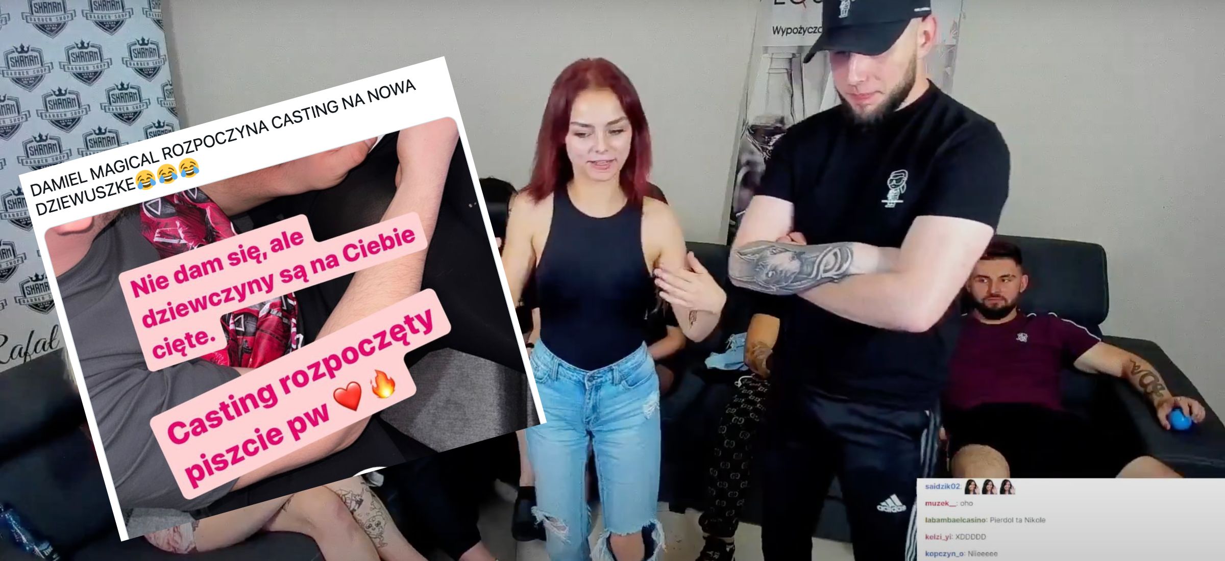 nikola alokin daniel magical amadeusz ferrari instagram tiktok drama cios