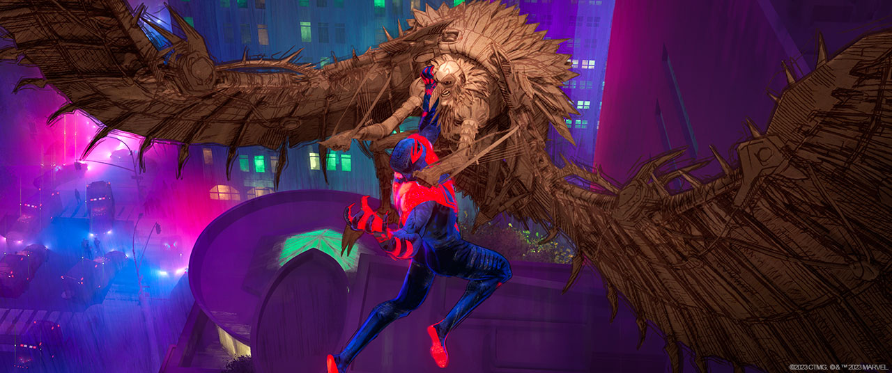 spider-man poprzez multiwersum film recenzja animacja 