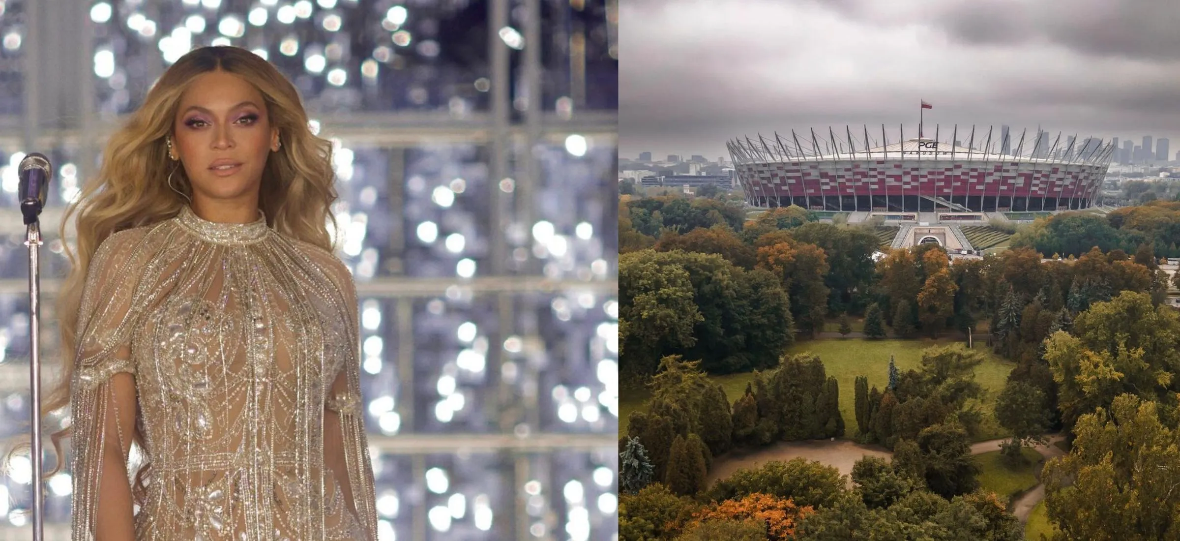 Beyonce wystąpiła na Stadionie Narodowym