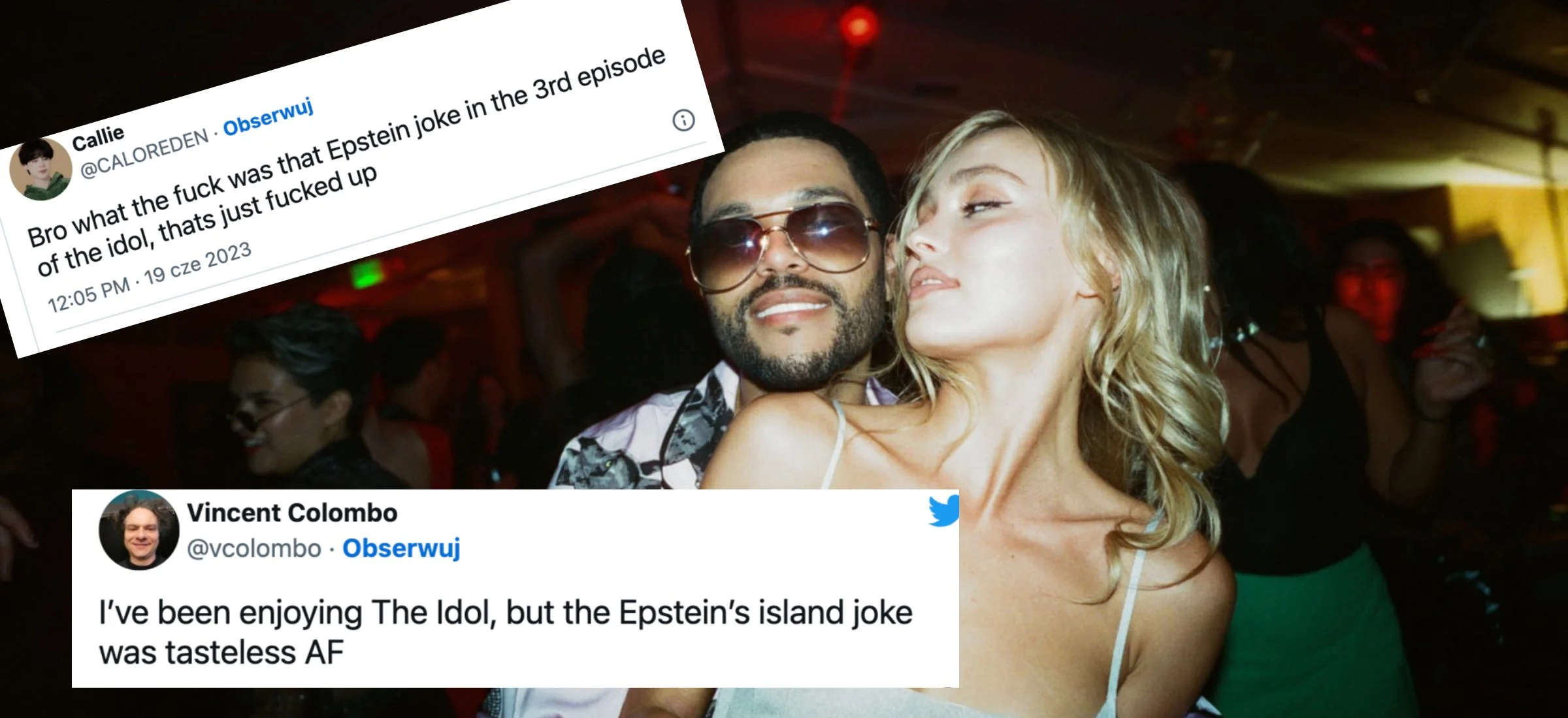 the idol 3 odcinek dowcip jeffrey epstein żart hbo max