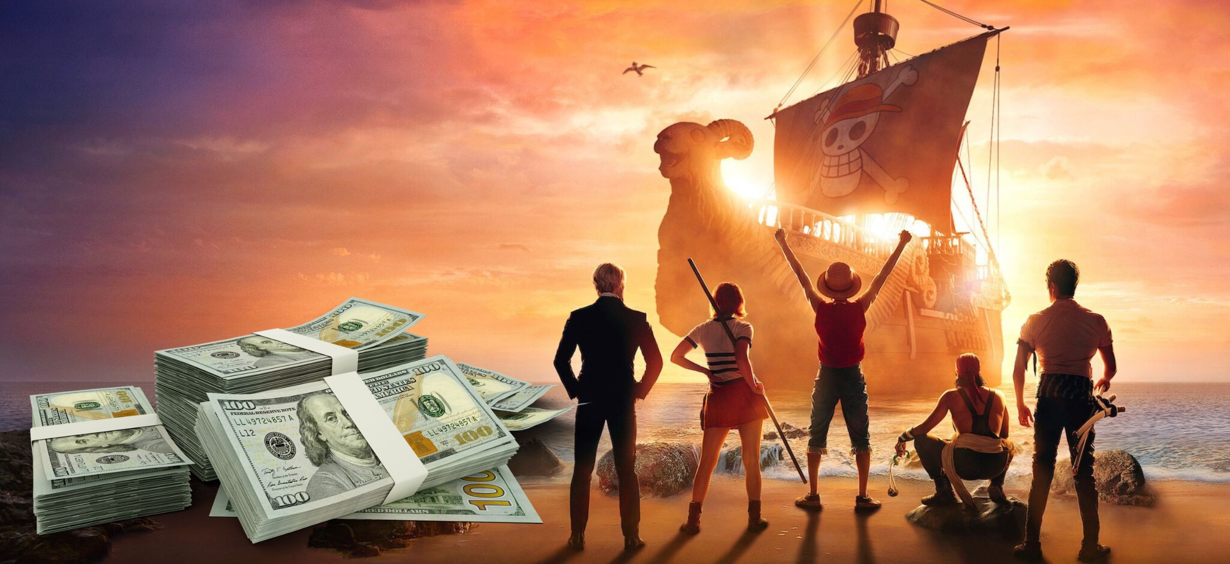 one piece netflix anime adaptacja serial live action budżet manga