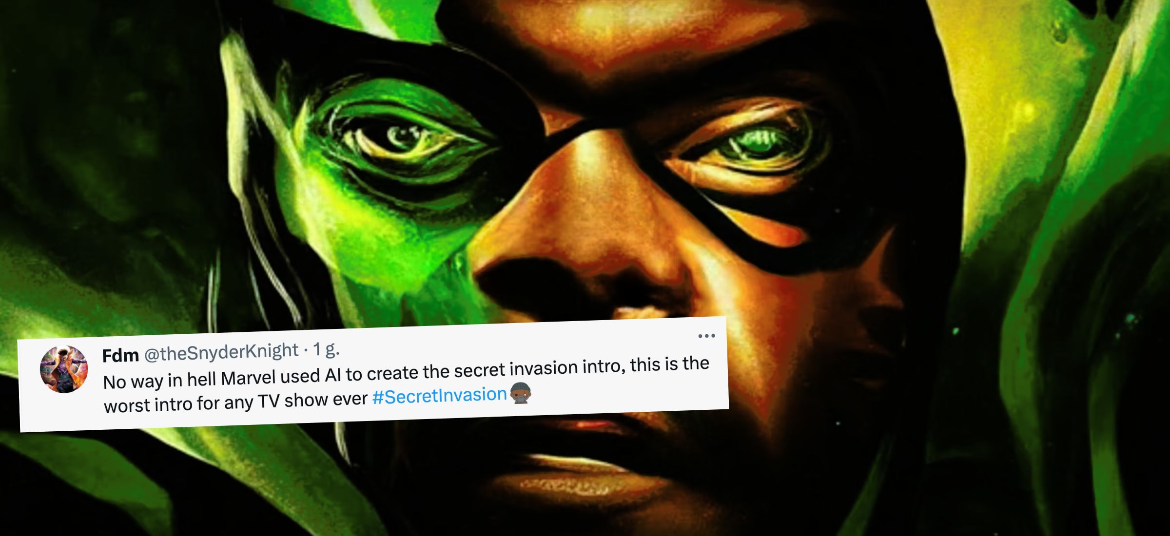 tajna inwazja premiera intro sztuczna inteligencja marvel secret invasion