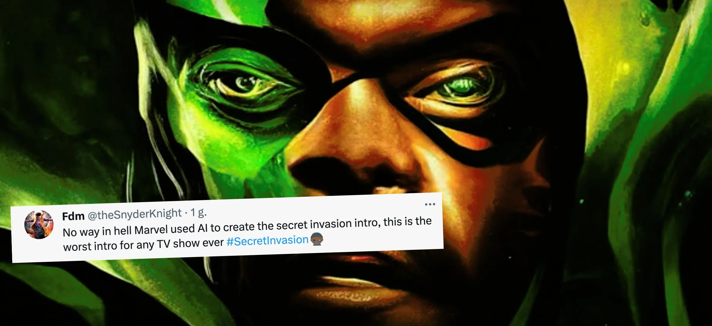 tajna inwazja premiera intro sztuczna inteligencja marvel secret invasion