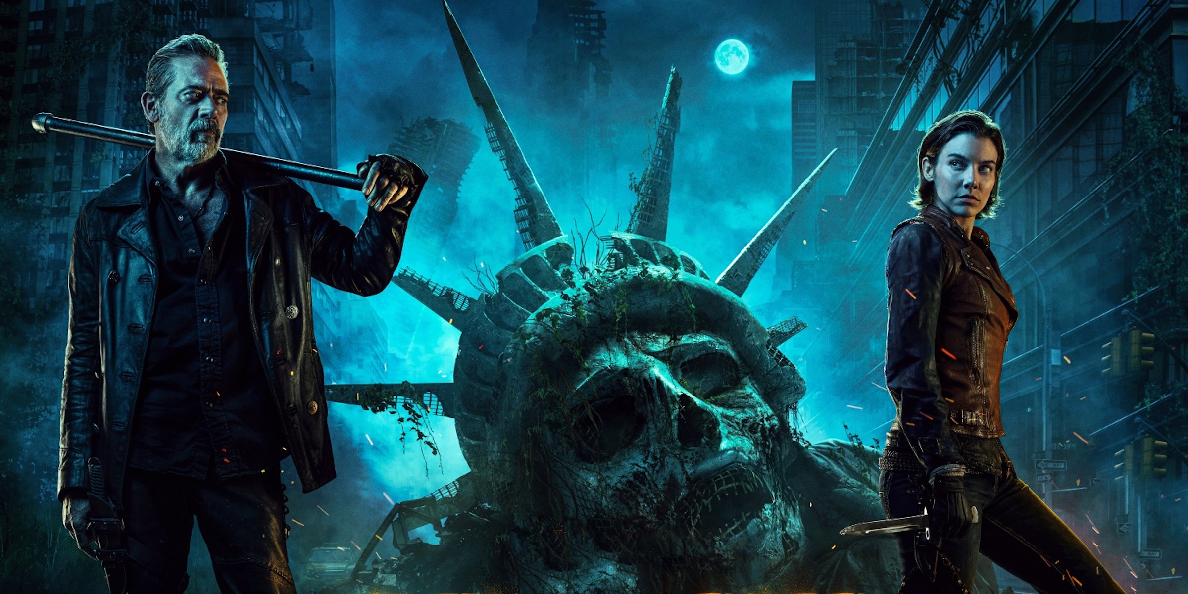 the walking dead dead city plakat