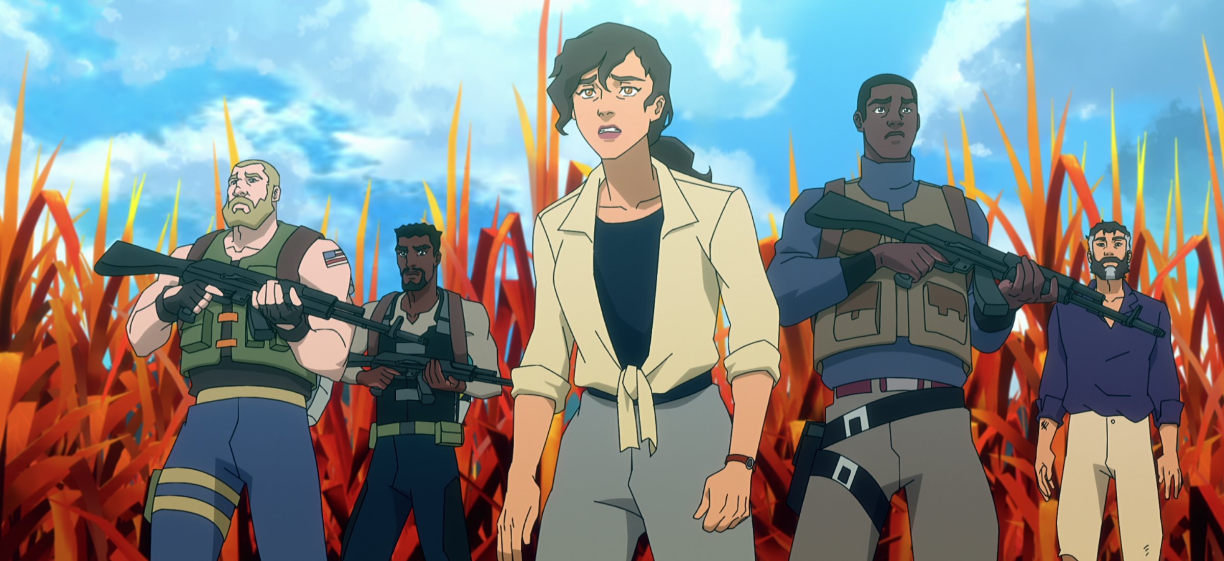 wyspa czaszki netflix recenzja serial animowany