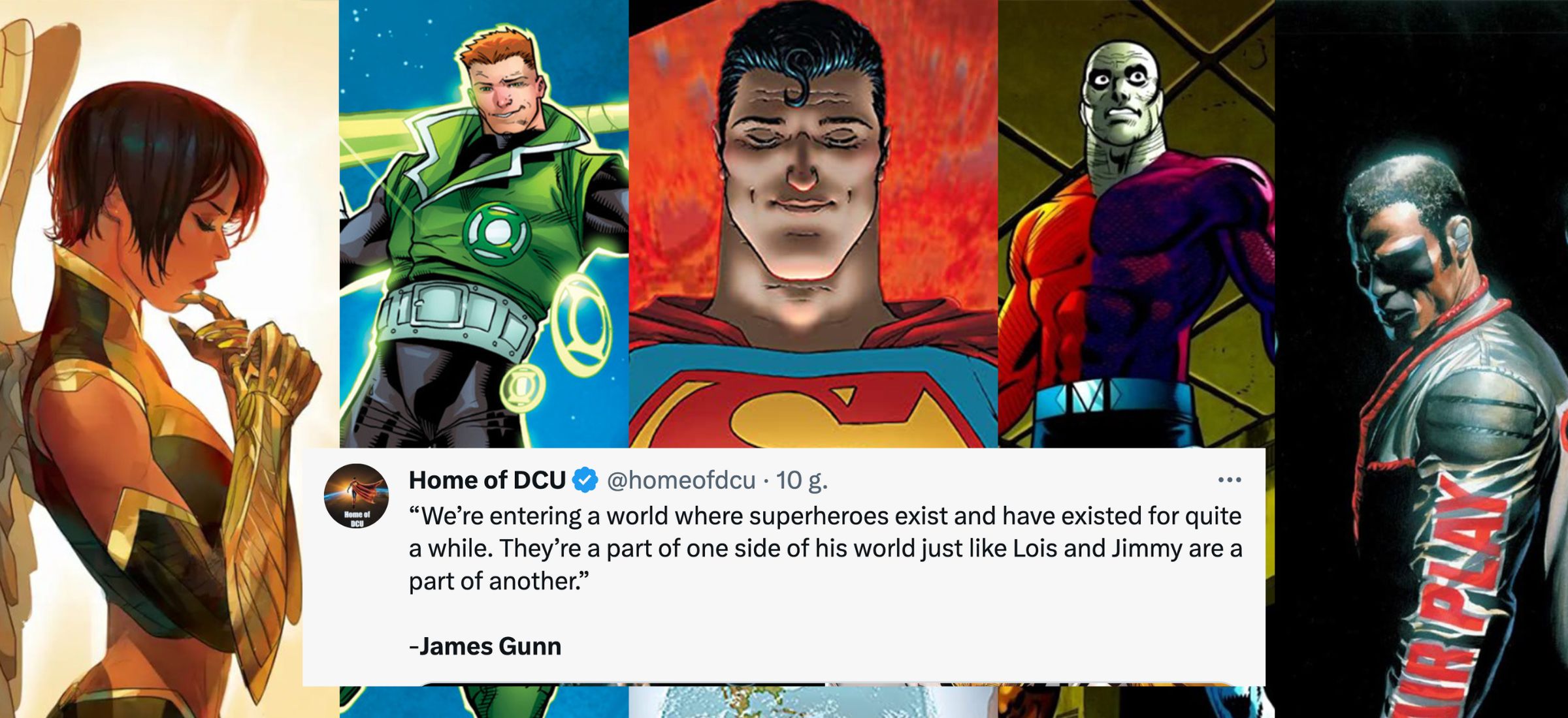 dc dcu james gunn superman legacy blue beetle