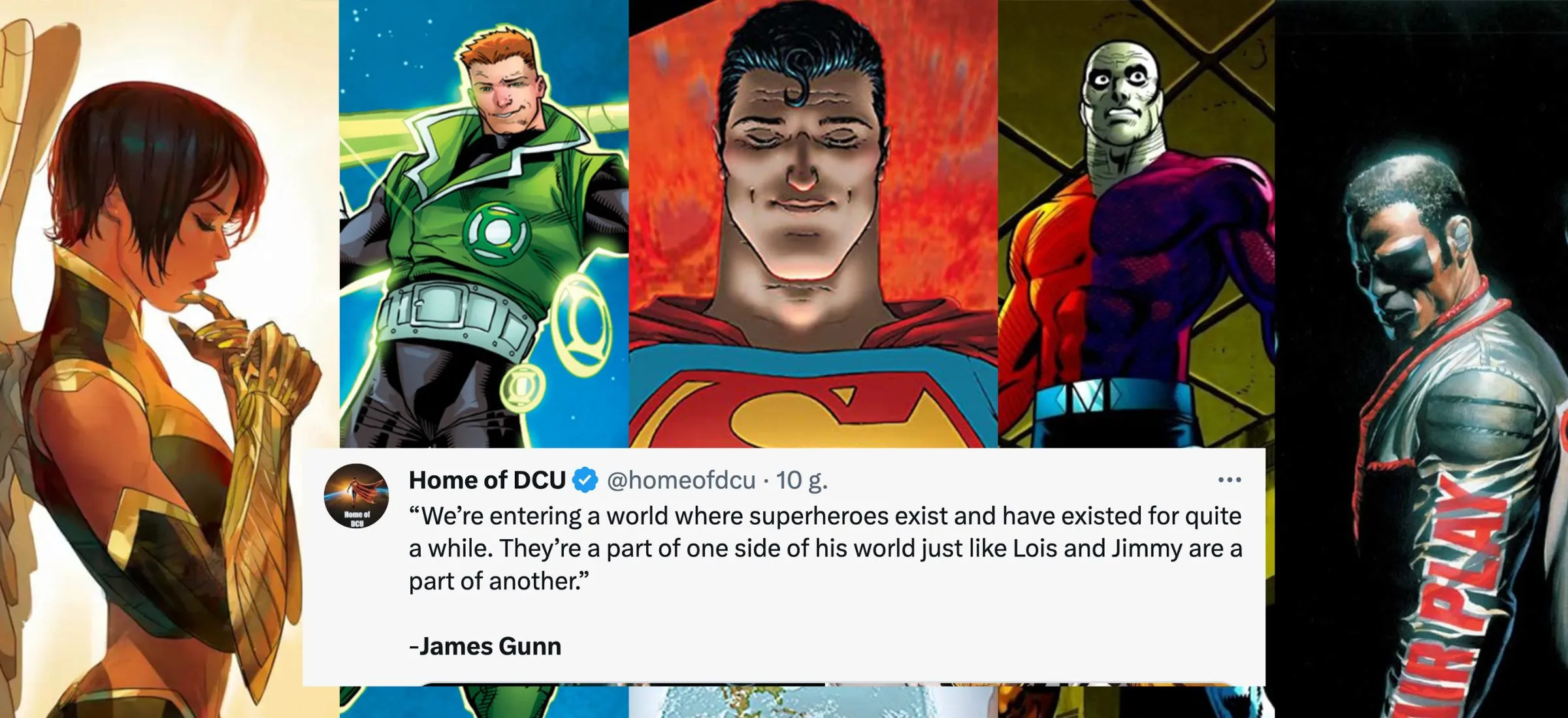 dc dcu james gunn superman legacy blue beetle