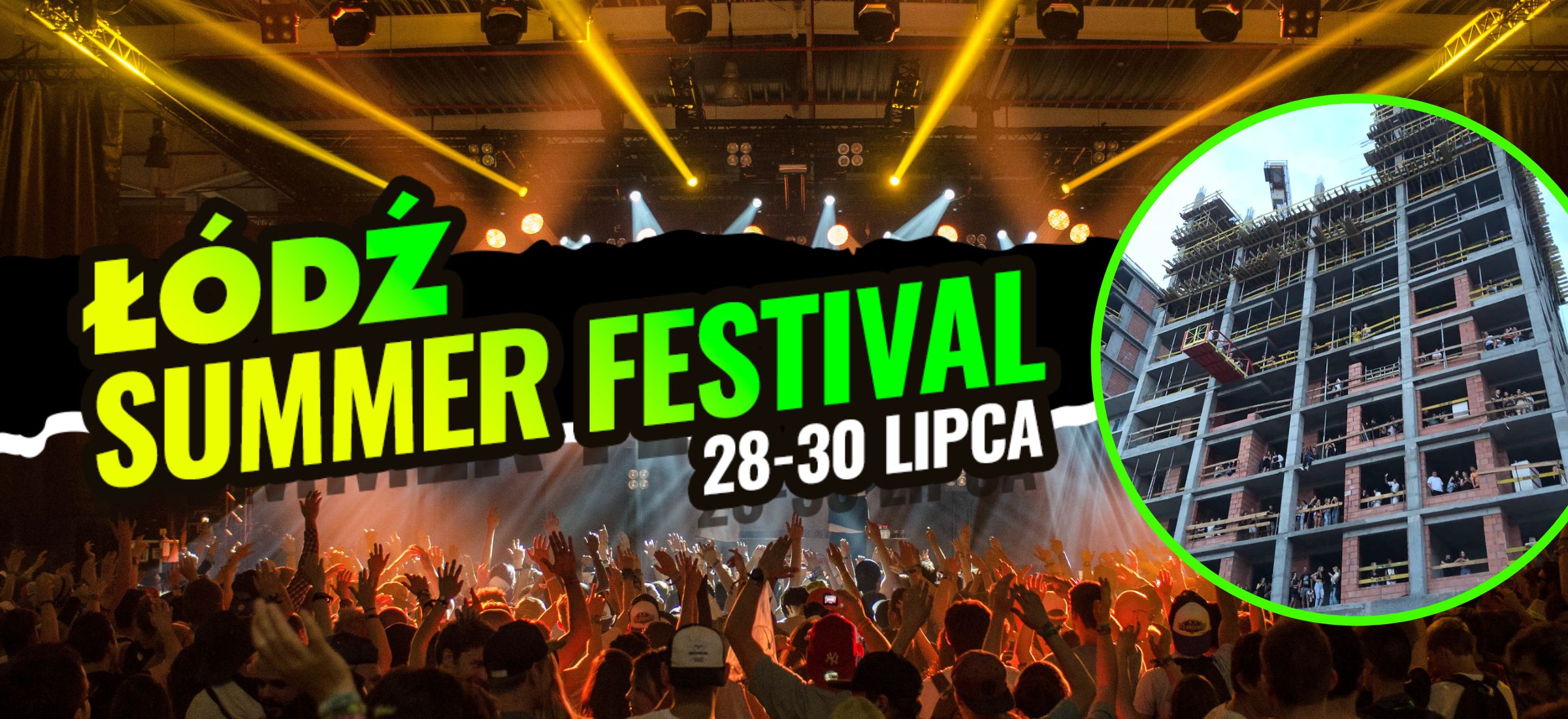 Łódź Summer Festival mógł zakończyć się katastrofą. Uczestnicy włamali się na teren budowy